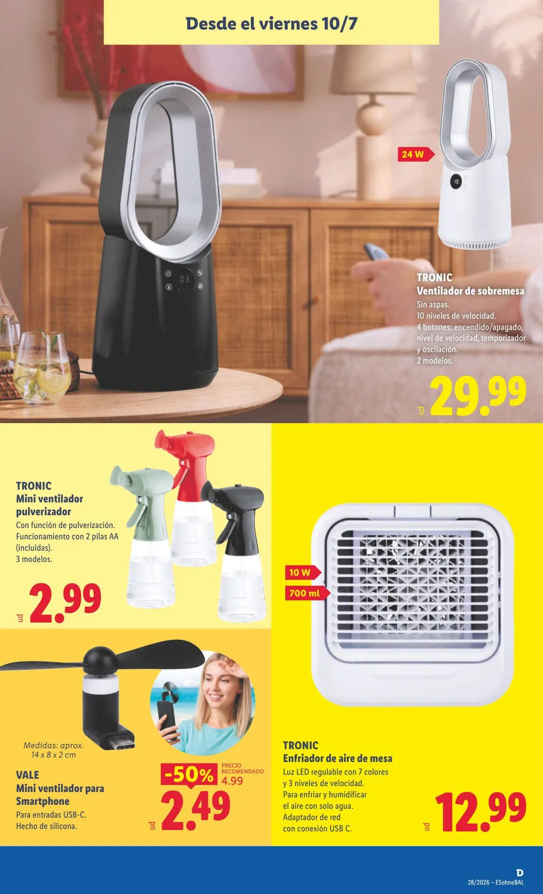 Catálogo de Lidl — Folleto Bazar 6 de julio al 17 de julio 2026 - Página 33