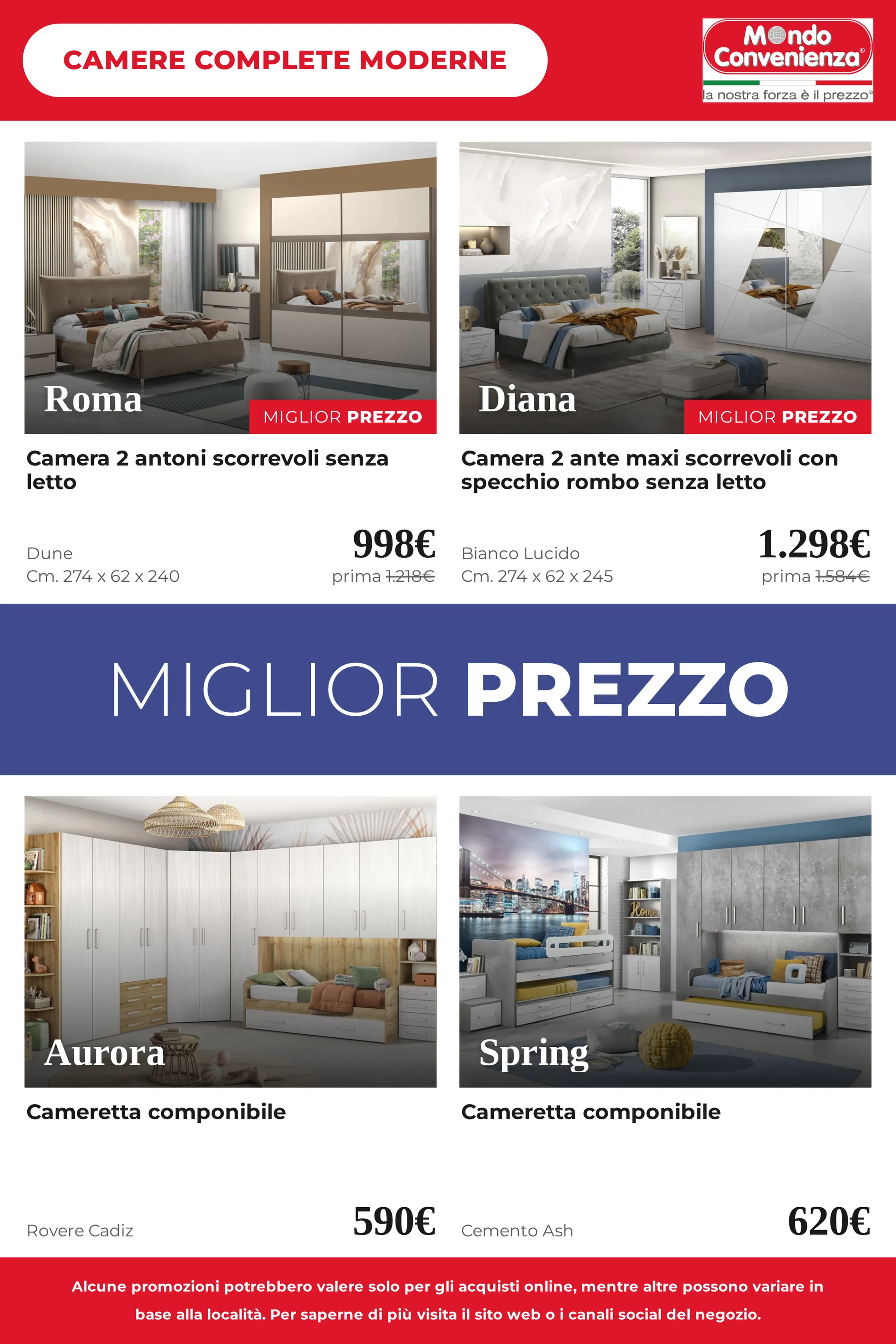 Mondo Convenienza — Catálogo 2 — 2026-10-27 da 27 ottobre a 13 novembre di 2026 - Pagina del volantino 33