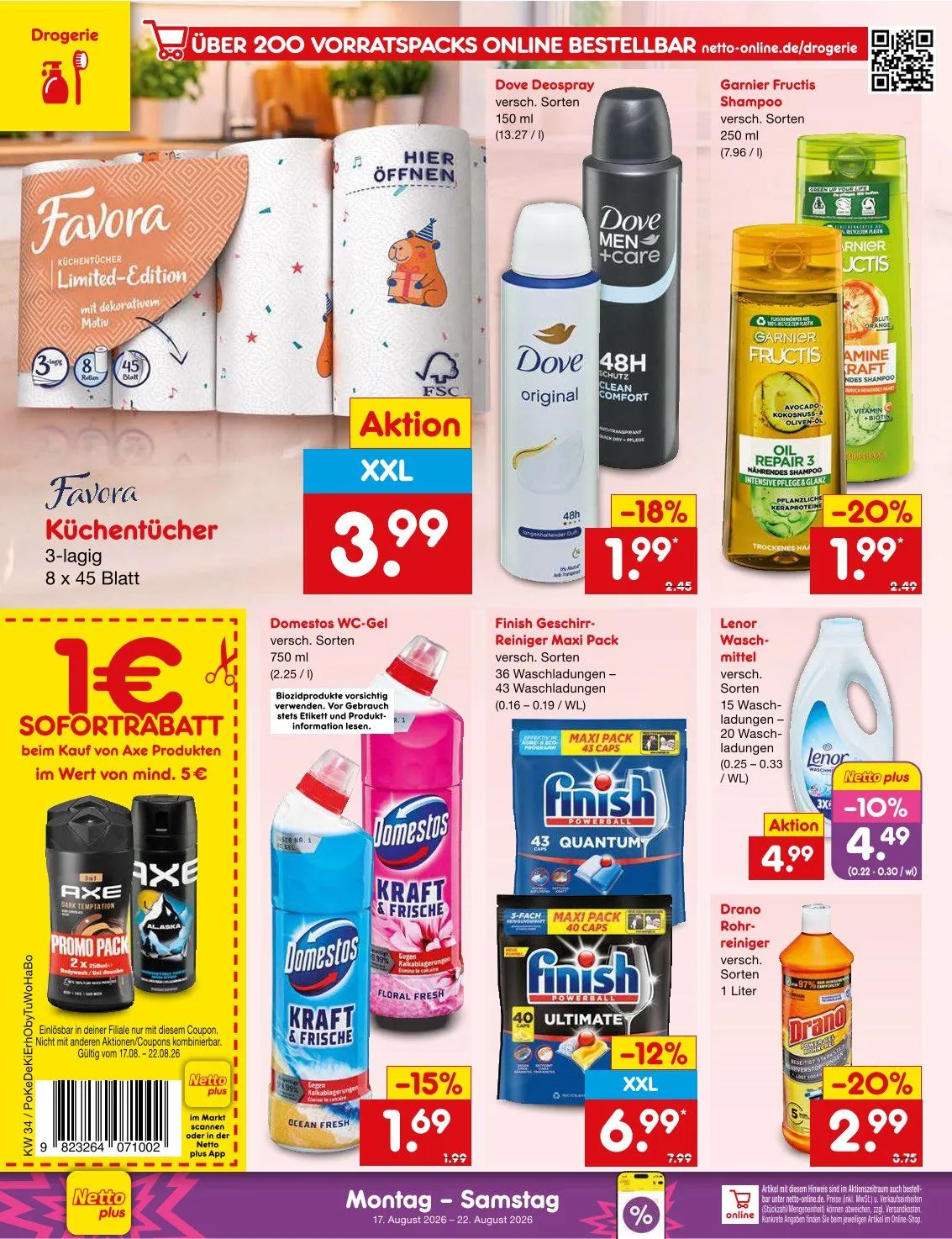 Netto Marken-Discount — 2026-08-19 van 19 augustus tot 22 augustus 2026 - Folder pagina 34