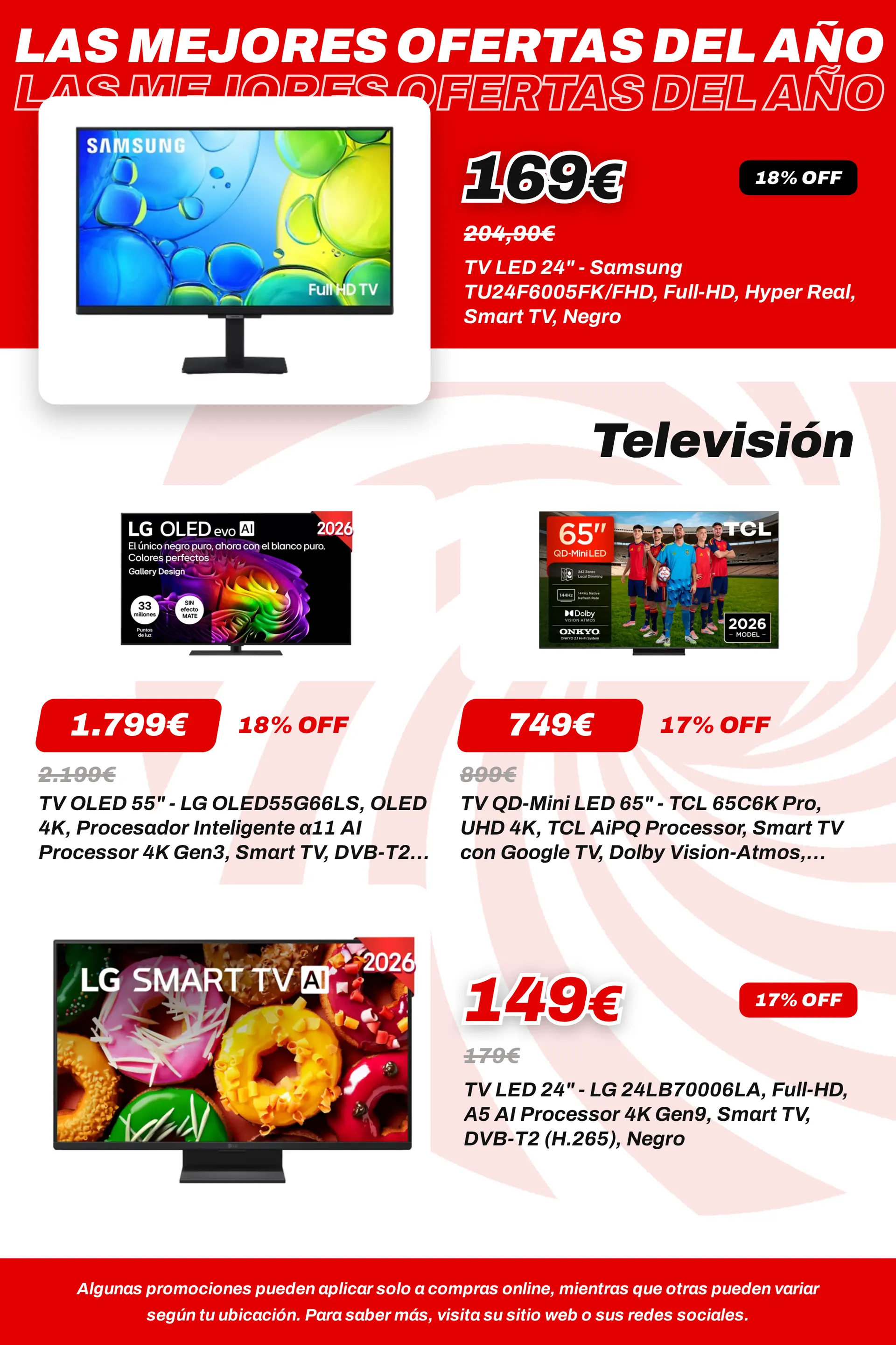 Catálogo de MediaMarkt — TVs y Monitores — 2026-09-14 14 de septiembre al 5 de octubre 2026 - Página 34