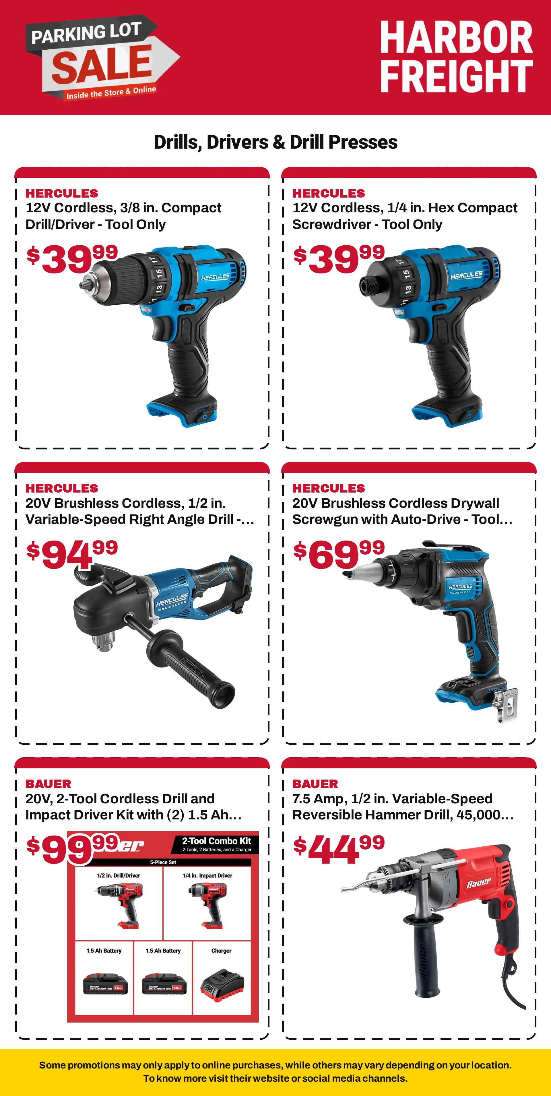 Weekly ad Harbor Freight — Catálogo 1 — 2026-10-09 from October 9 to October 26 2026 - Page 34
