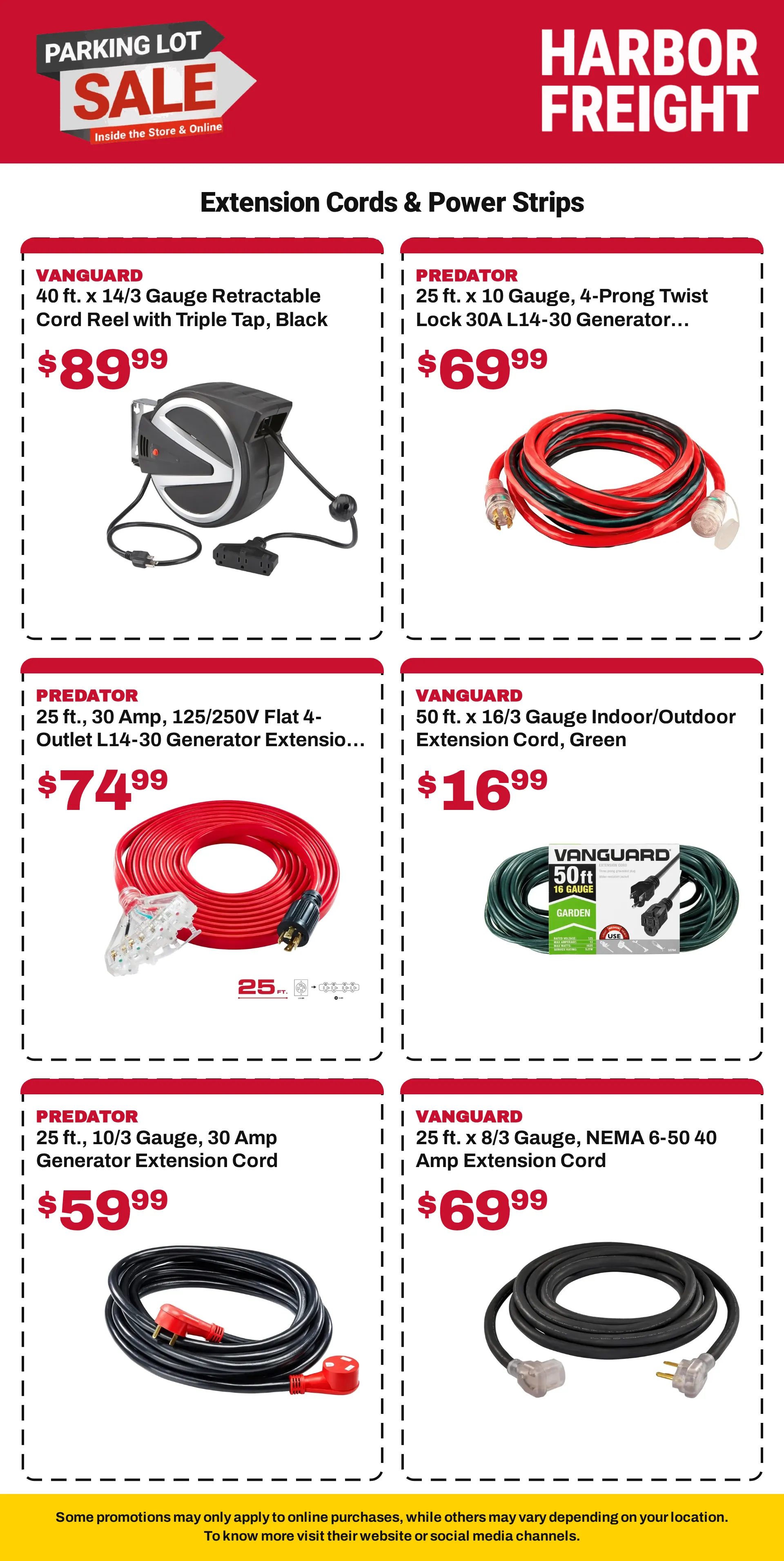 Weekly ad Harbor Freight — Tools 2 — 2026-09-21 from September 21 to October 10 2026 - Page 34