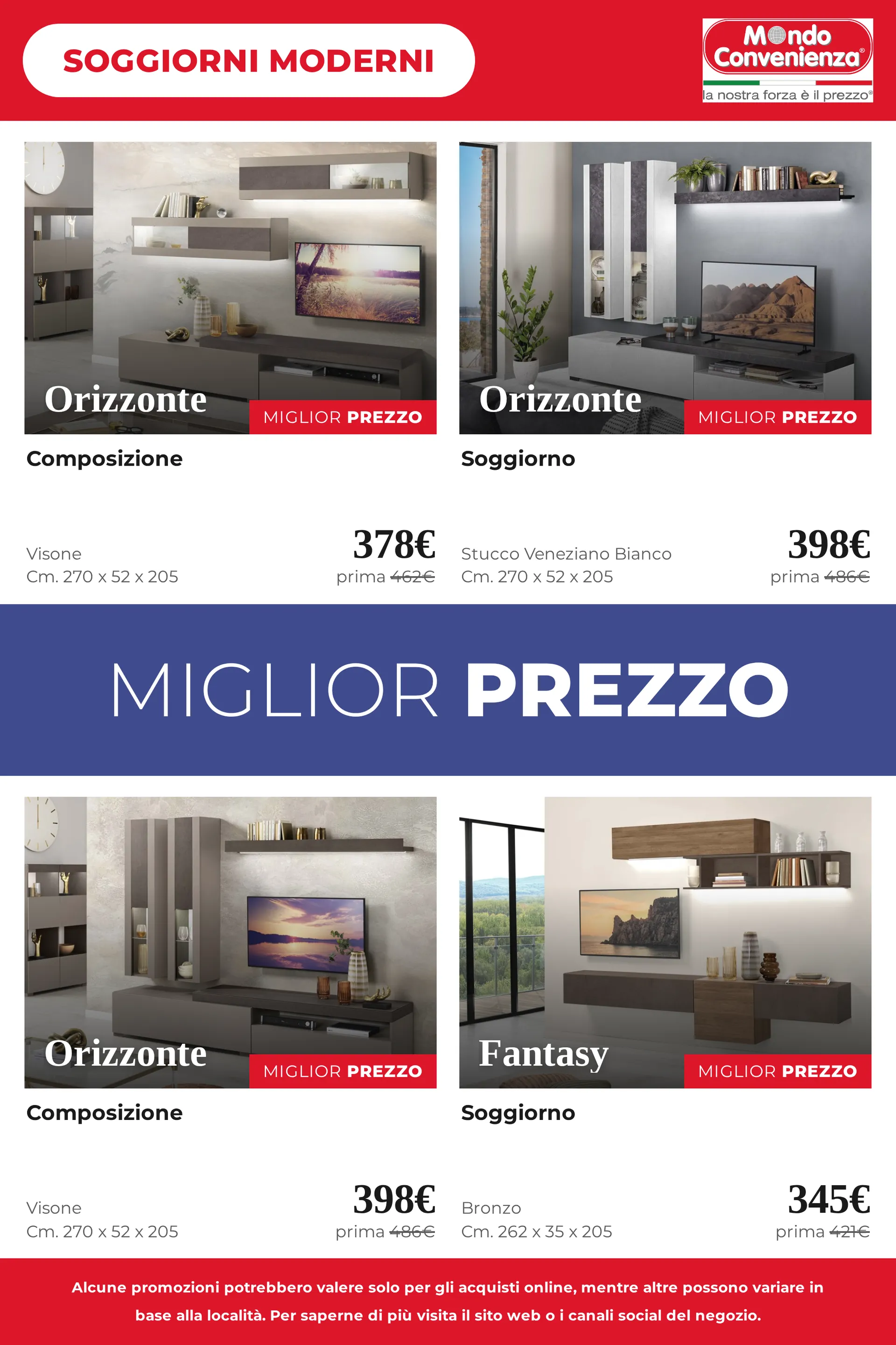 Mondo Convenienza — 2026-10-23 da 23 ottobre a 9 novembre di 2026 - Pagina del volantino 34