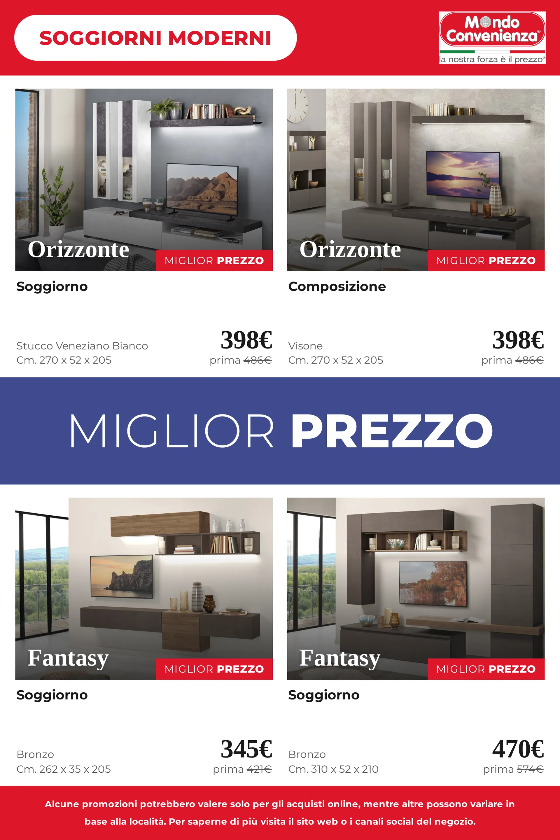 Mondo Convenienza — 2026-10-09 da 9 ottobre a 23 ottobre di 2026 - Pagina del volantino 34