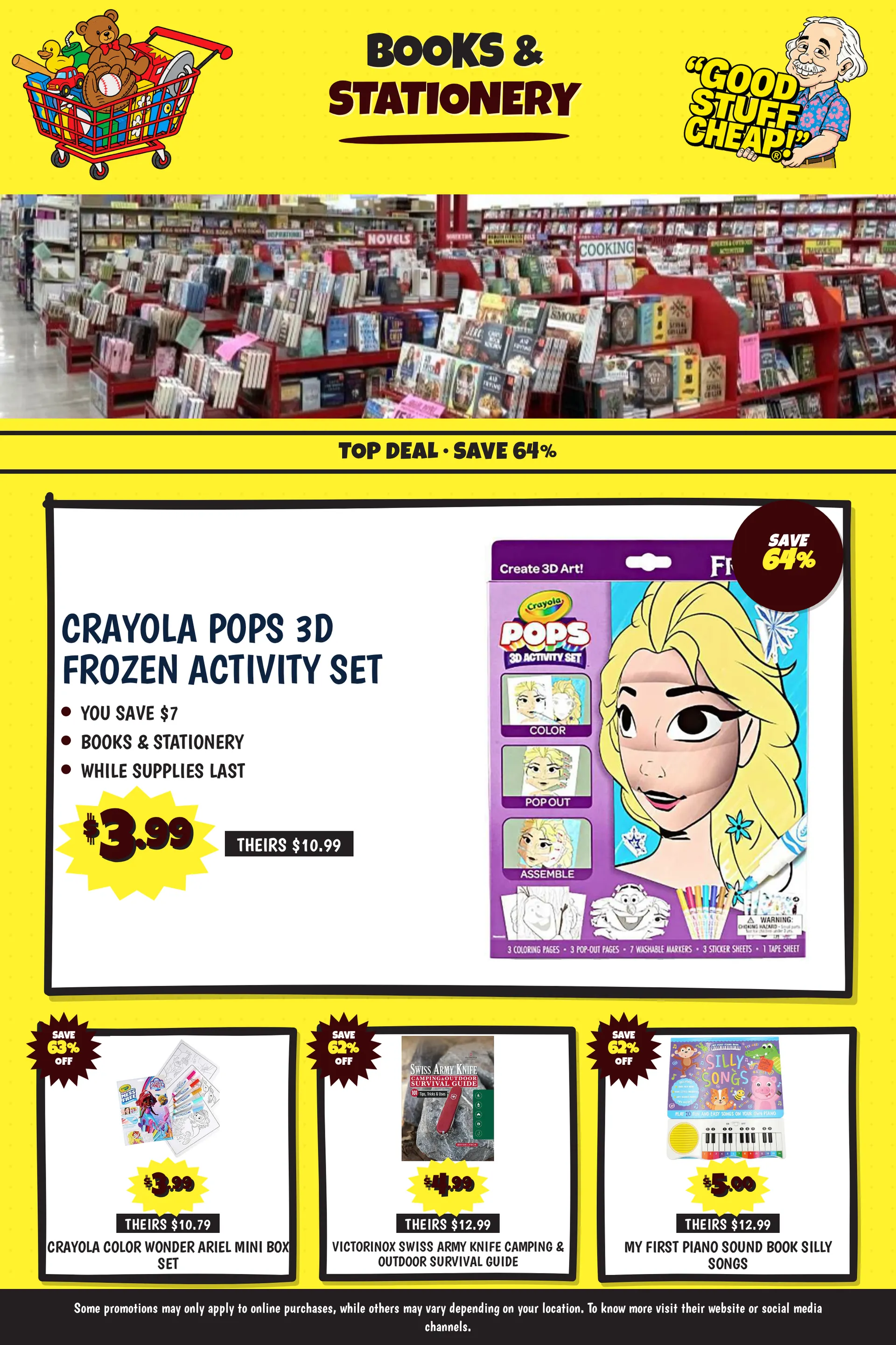 Weekly promotion Ollie's — 2026-10-21 spanning from October 21 to November 5 2026 - Page 34 for Catalogue 365