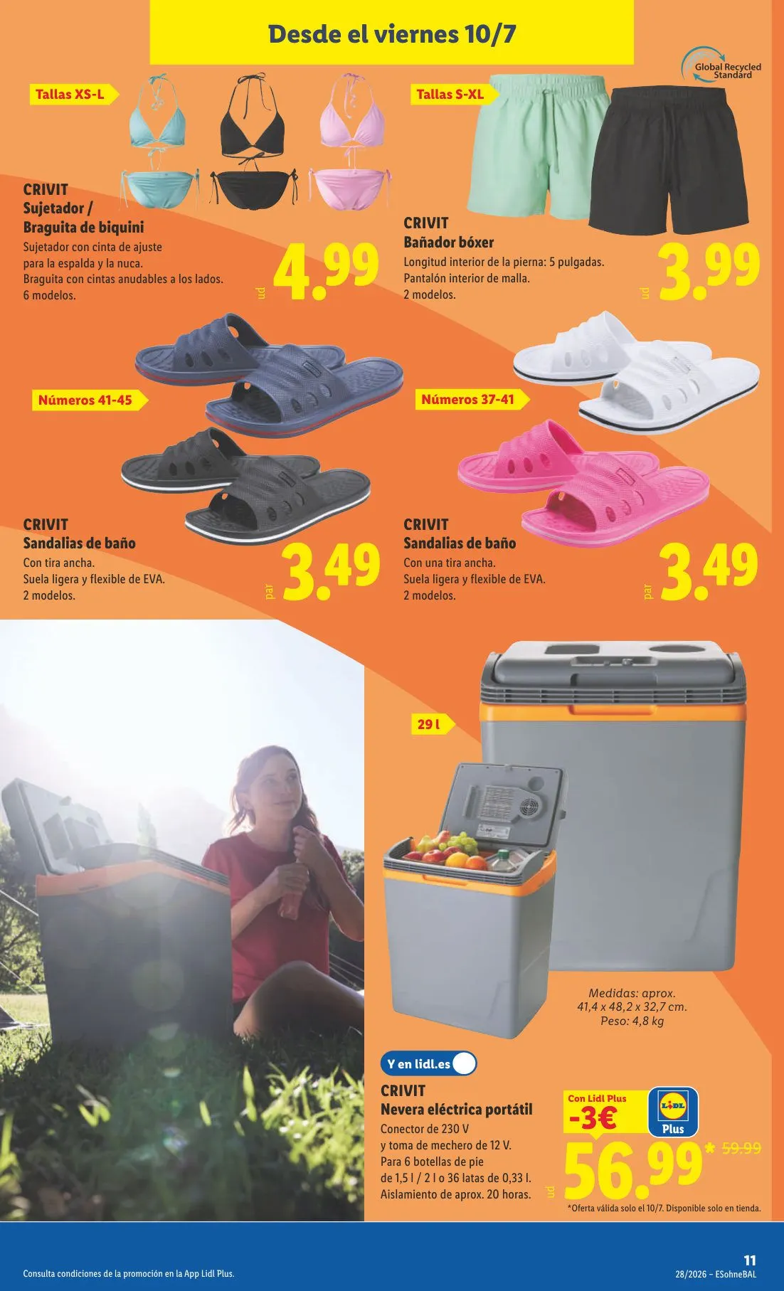 Catálogo de Lidl — Folleto Bazar 6 de julio al 17 de julio 2026 - Página 35
