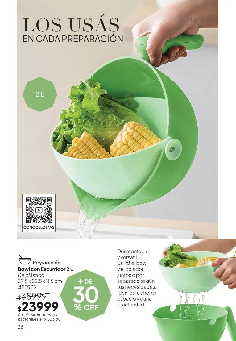 Ofertas de Tupperware — 2026-10-07 7 de octubre al 31 de octubre 2026 - Página 36 del catálogo