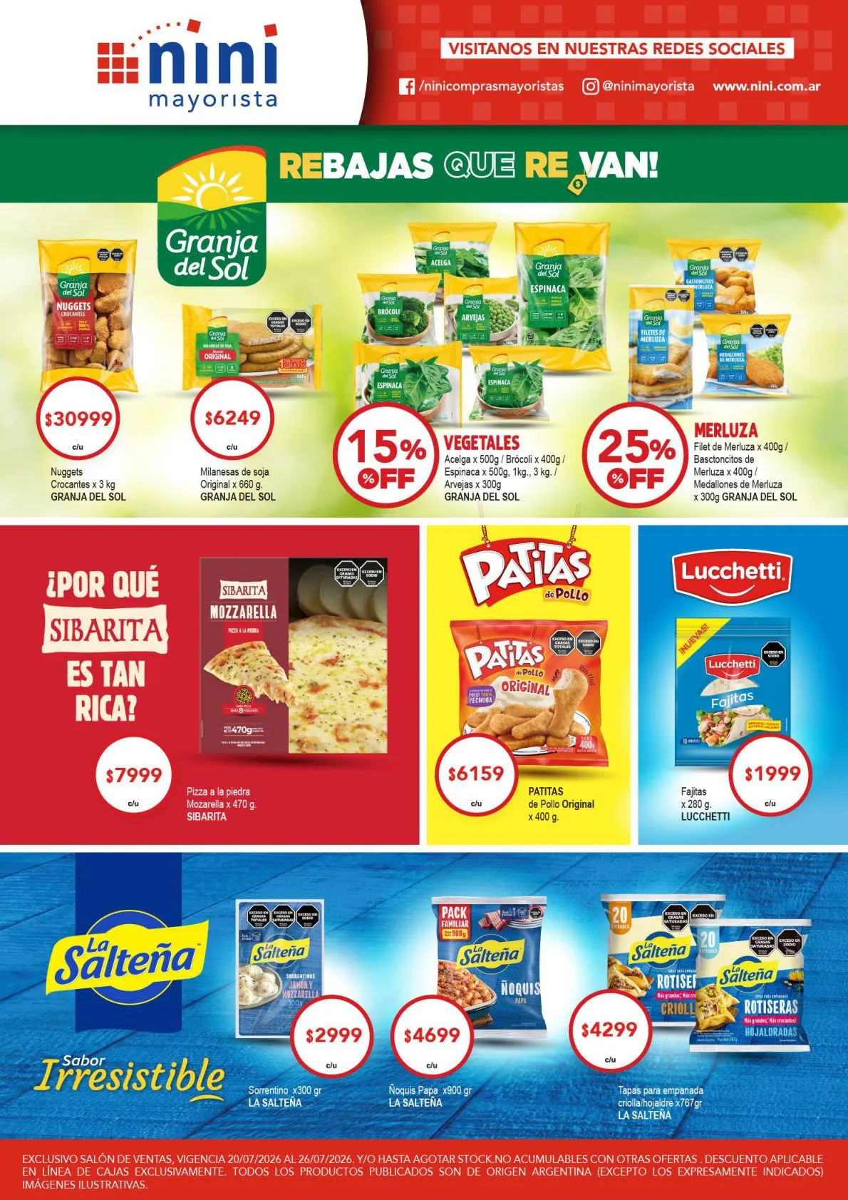 Ofertas de Nini Mayorista — 2026-07-21 21 de julio al 26 de julio 2026 - Página 36 del catálogo
