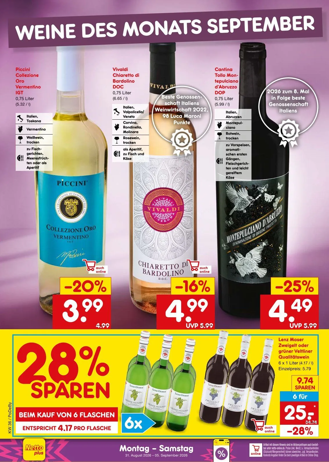 Netto Marken-Discount — 2026-08-31 van 31 augustus tot 5 september 2026 - Folder pagina 36