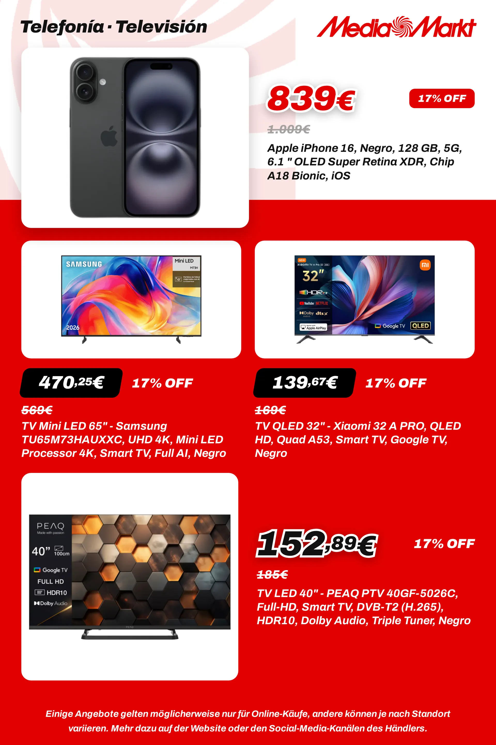 MediaMarkt — 2026-10-05 von 5. Oktober bis 20. Oktober 2026 - Flugblätt seite 36