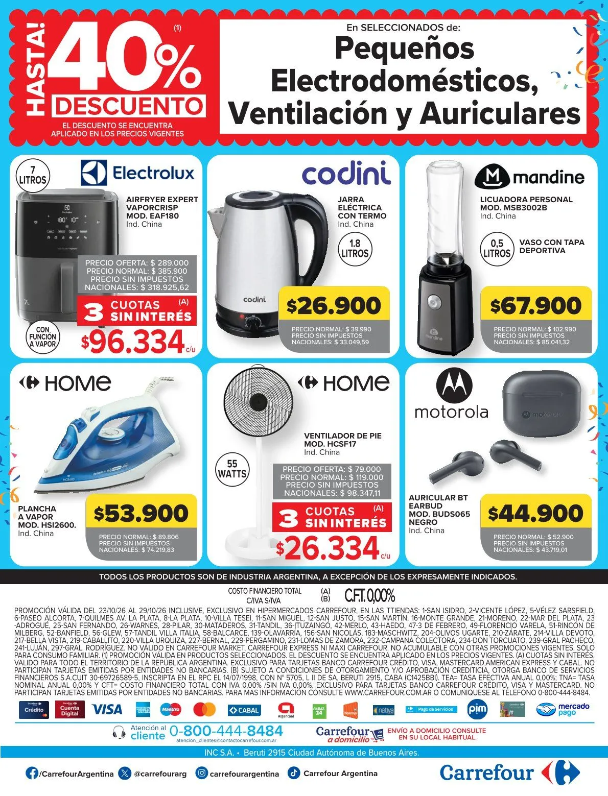 Ofertas de Carrefour — 2026-10-23 23 de octubre al 29 de octubre 2026 - Página 36 del catálogo