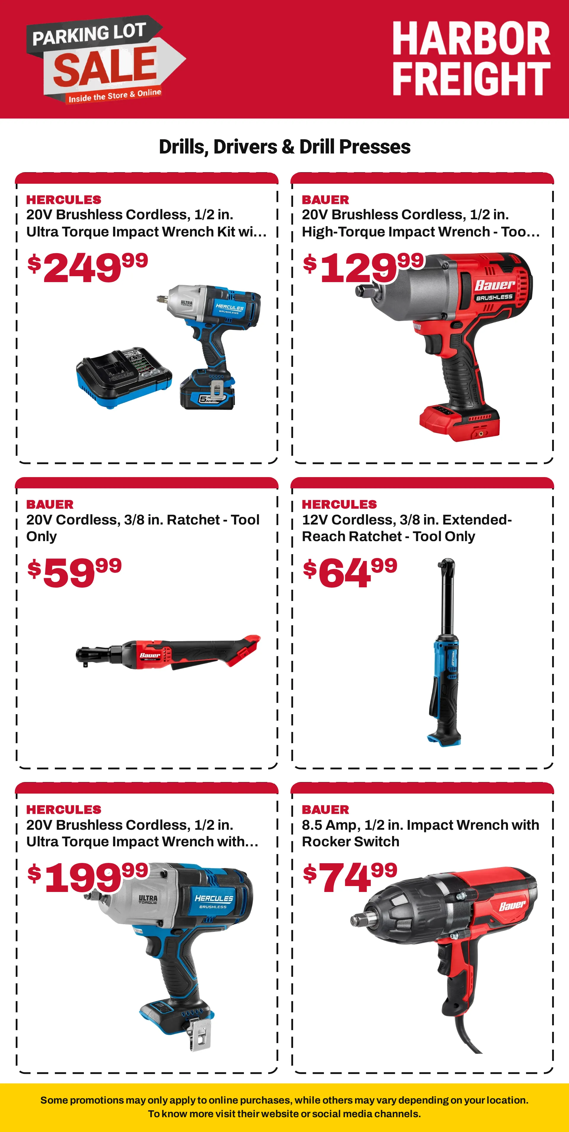 Weekly ad Harbor Freight — Tools — 2026-09-21 from September 21 to November 6 2026 - Page 36