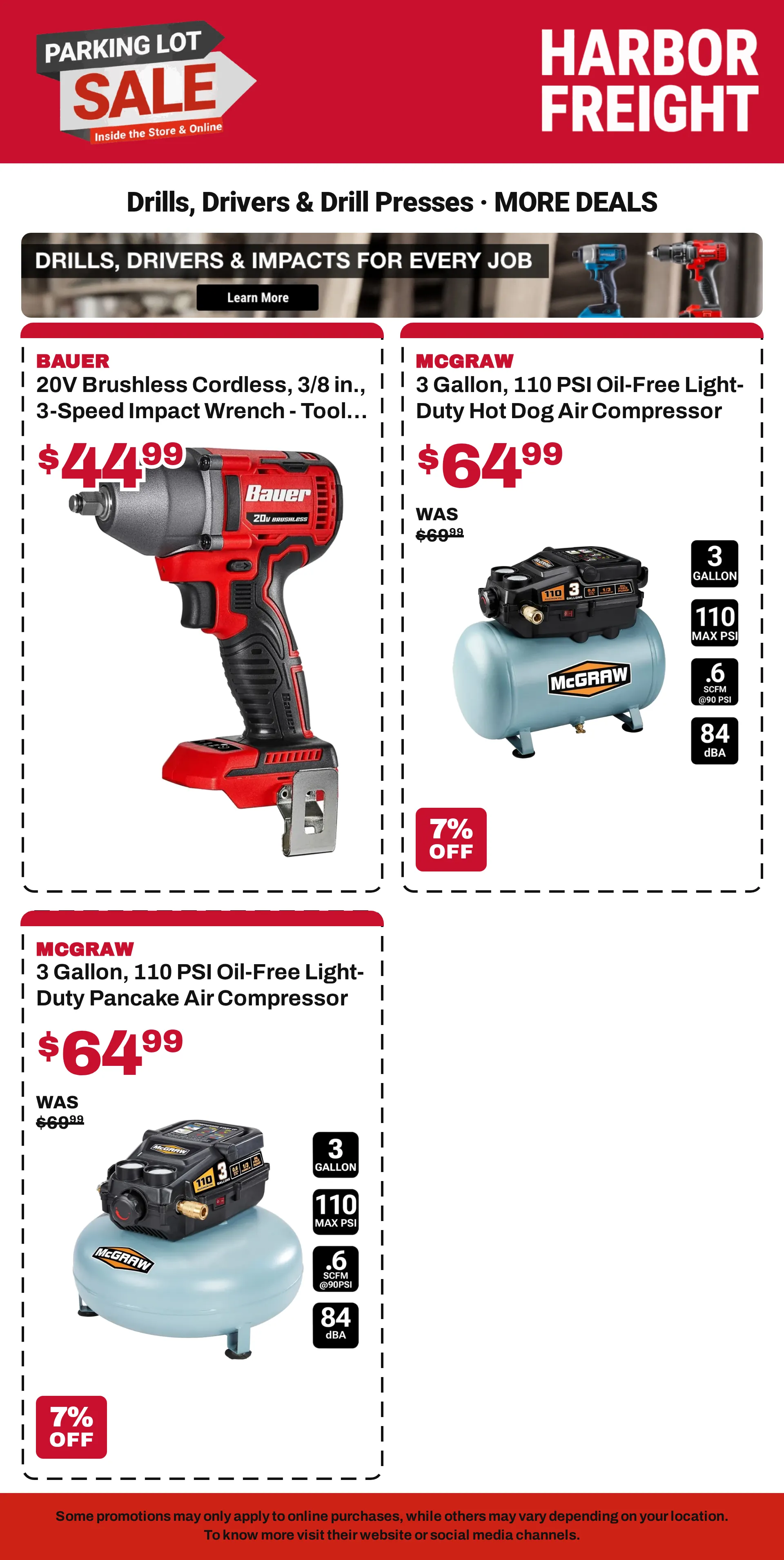 Weekly ad Harbor Freight — Catálogo 1 — 2026-10-26 from October 26 to November 9 2026 - Page 37