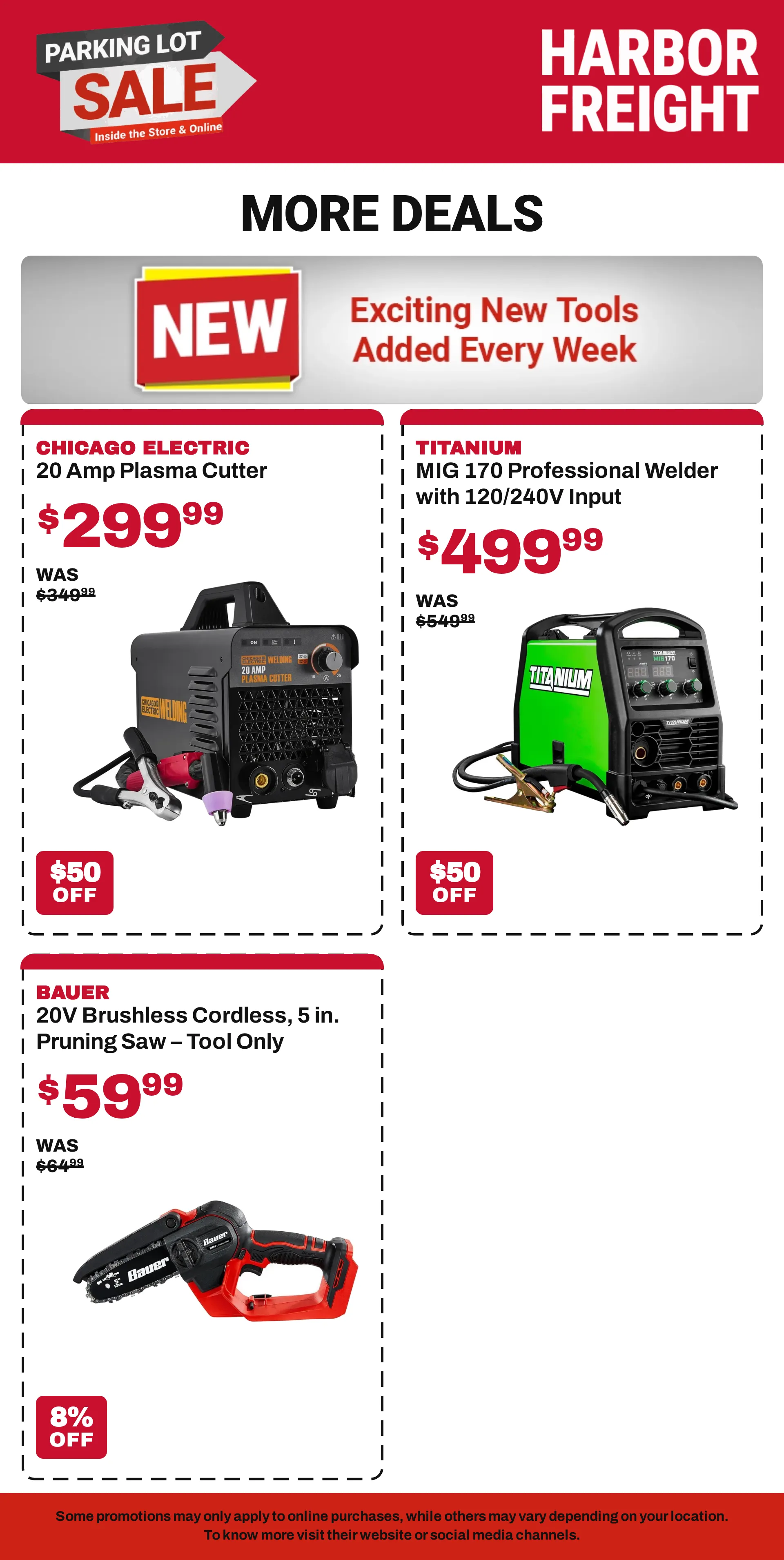 Weekly ad Harbor Freight — Catálogo 1 — 2026-10-26 from October 26 to November 9 2026 - Page 38