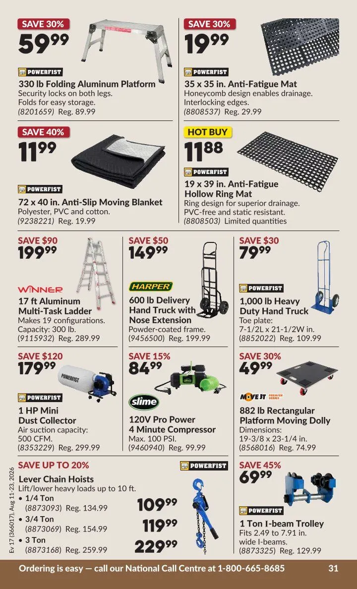 Princess Auto — 2026-08-20 from August 11 to August 23 2026 - flyer page 38