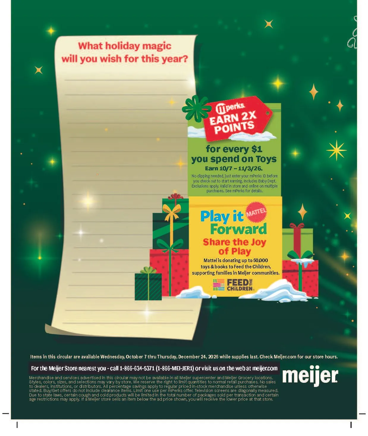Weekly promotion Meijer — 2026-10-13 spanning from October 13 to December 25 2026 - Page 38 for Catalogue 365