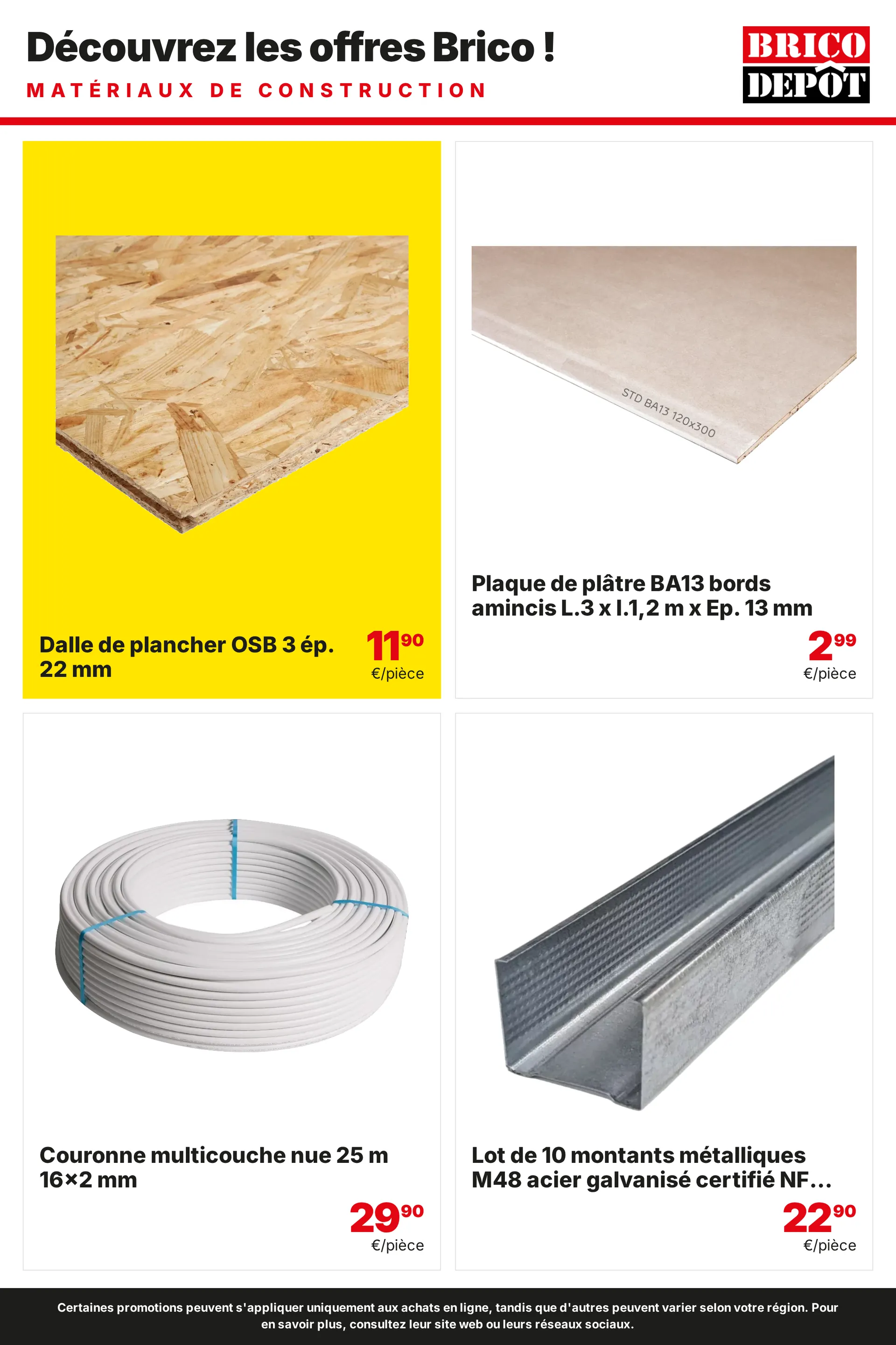 Brico Dépôt — 2026-10-22 du 22 octobre au 6 novembre 2026 - Catalogue page 38