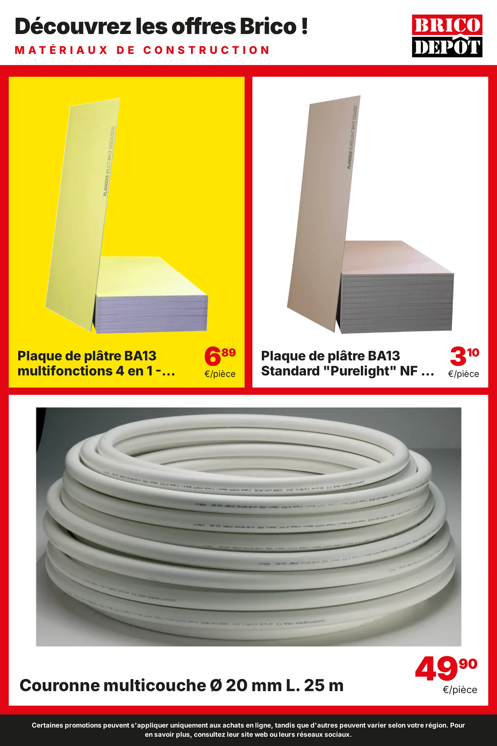 Brico Dépôt — 2026-10-22 du 22 octobre au 6 novembre 2026 - Catalogue page 39