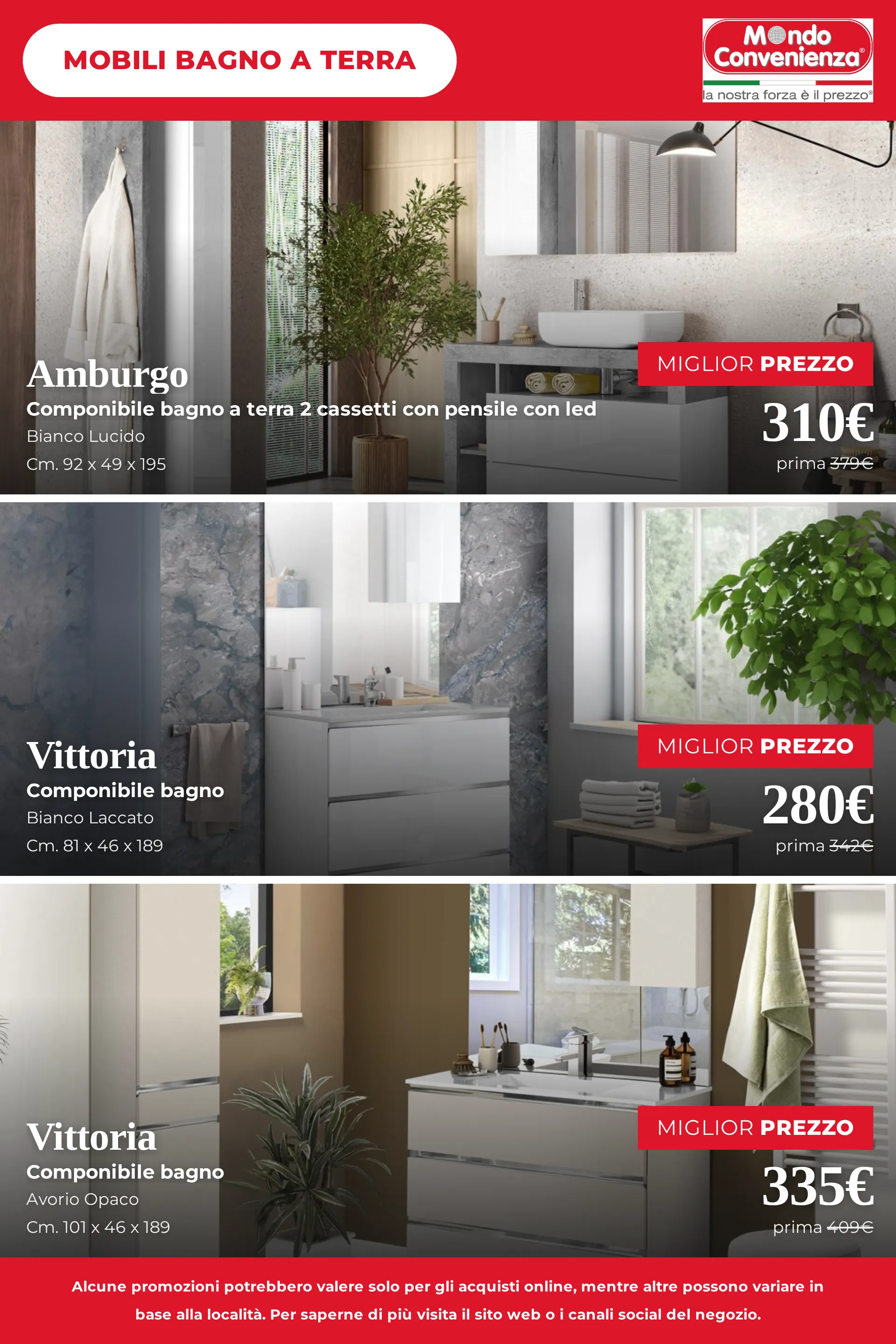 Mondo Convenienza — Catálogo 1 — 2026-10-27 da 27 ottobre a 13 novembre di 2026 - Pagina del volantino 40