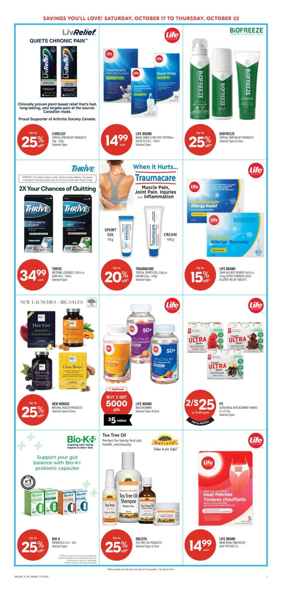 Shoppers Drug Mart — 2026-10-19 from October 19 to October 22 2026 - flyer page 40