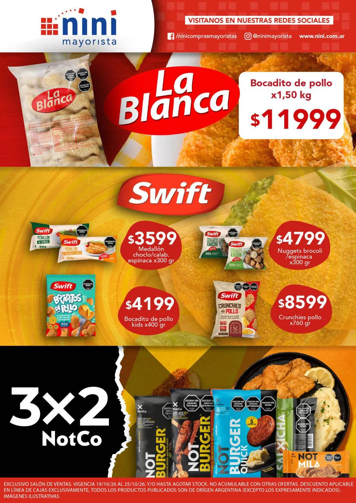 Ofertas de Nini Mayorista — 2026-10-19 19 de octubre al 25 de octubre 2026 - Página 40 del catálogo