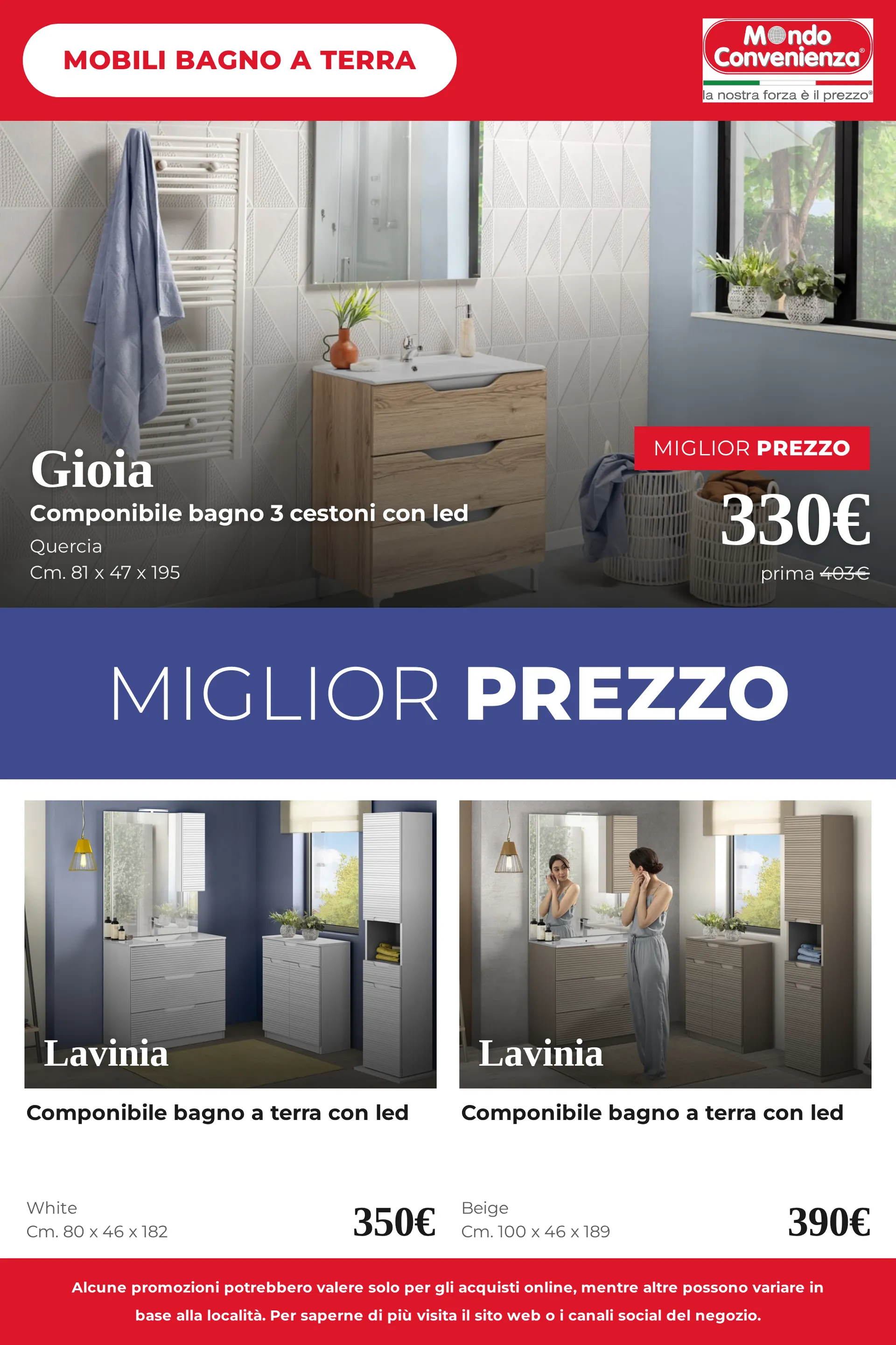 Mondo Convenienza — Catálogo 1 — 2026-10-27 da 27 ottobre a 13 novembre di 2026 - Pagina del volantino 42