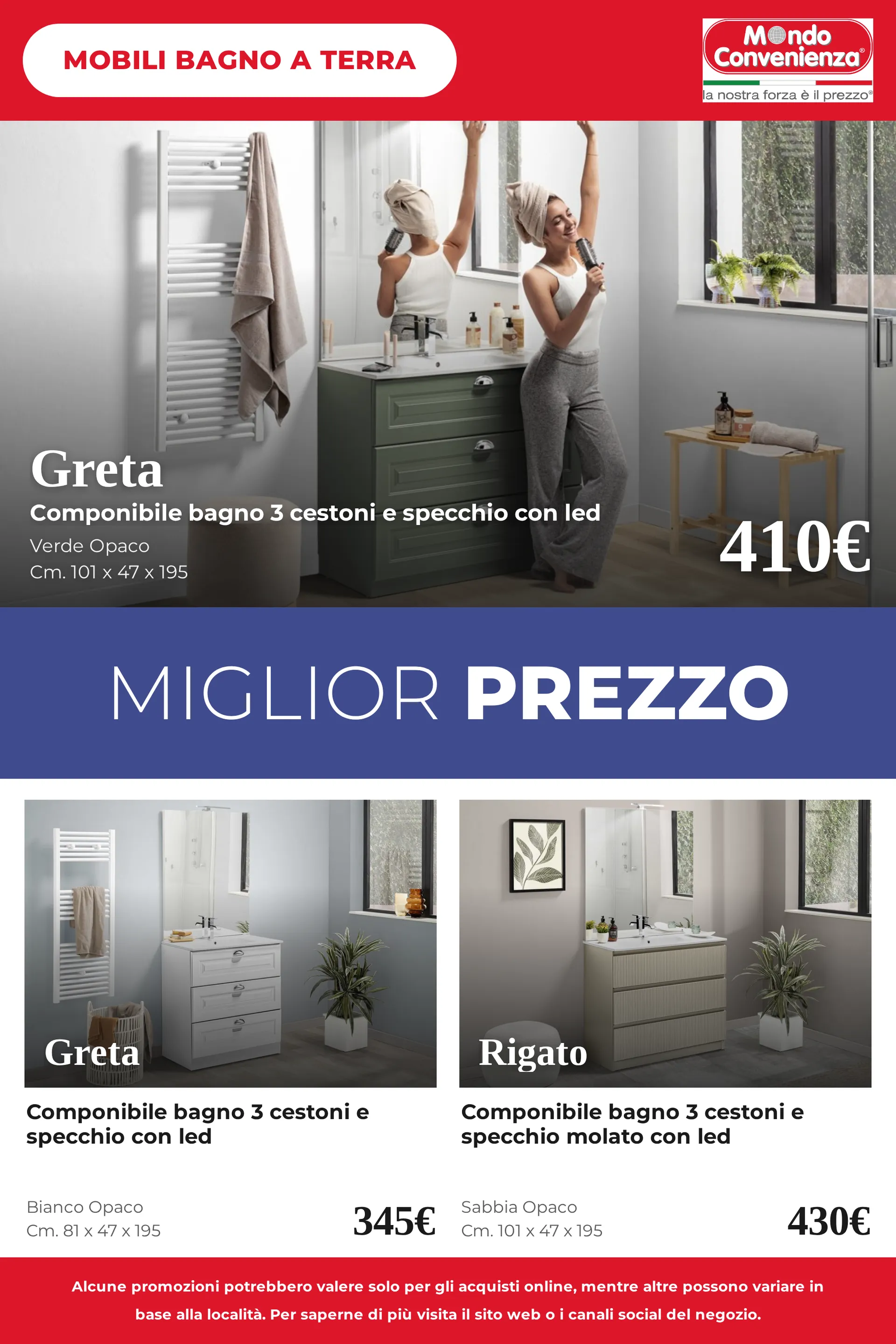 Mondo Convenienza — Catálogo 1 — 2026-10-27 da 27 ottobre a 13 novembre di 2026 - Pagina del volantino 43