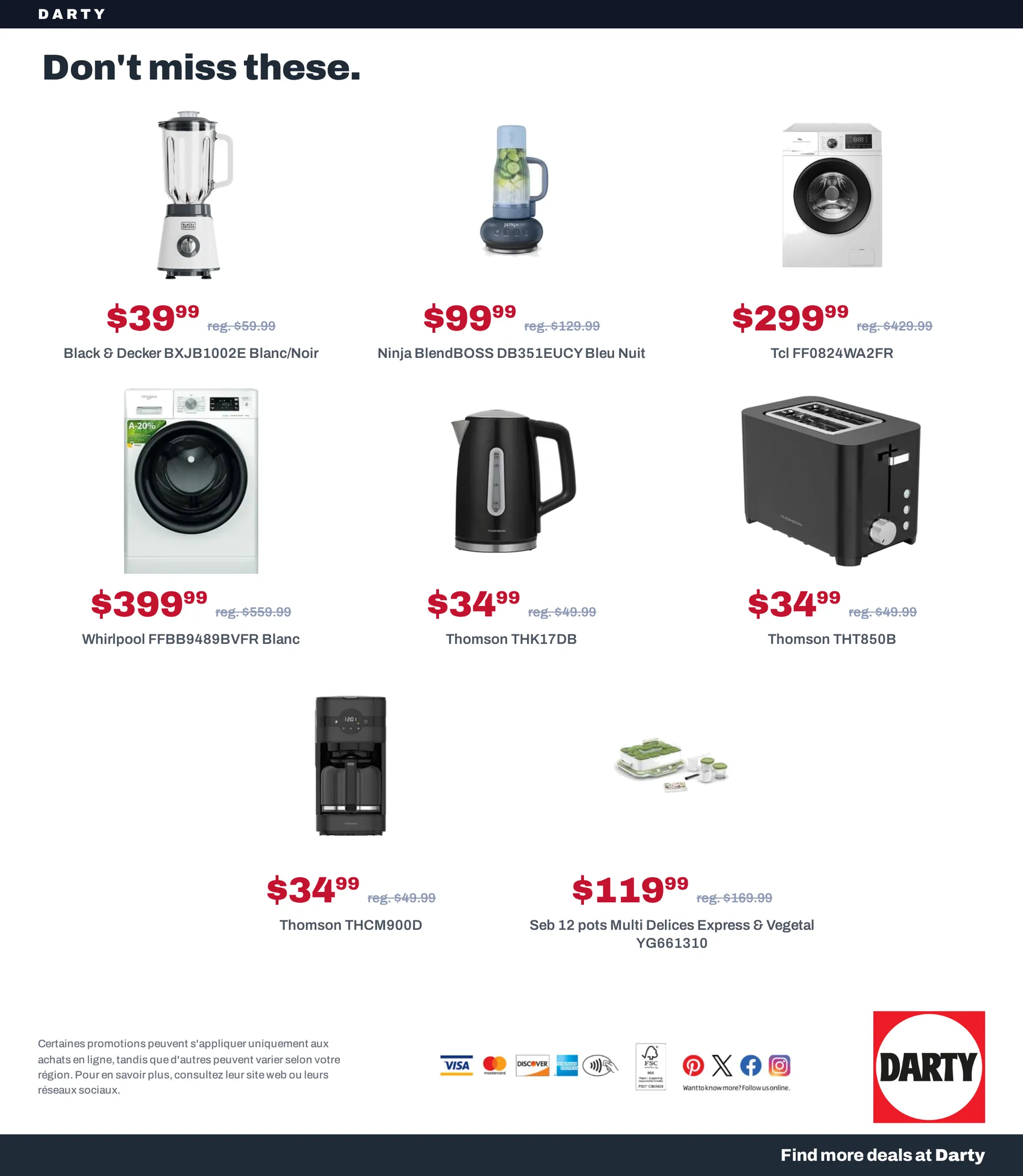 Darty — 2026-09-03 du 3 septembre au 10 septembre 2026 - Catalogue page 44