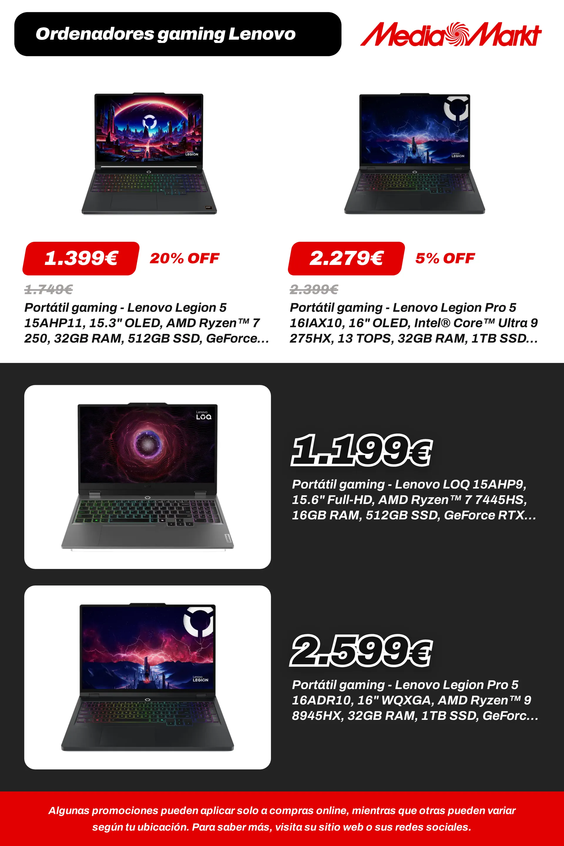 Catálogo de MediaMarkt — Portatiles — 2026-09-14 14 de septiembre al 5 de octubre 2026 - Página 45