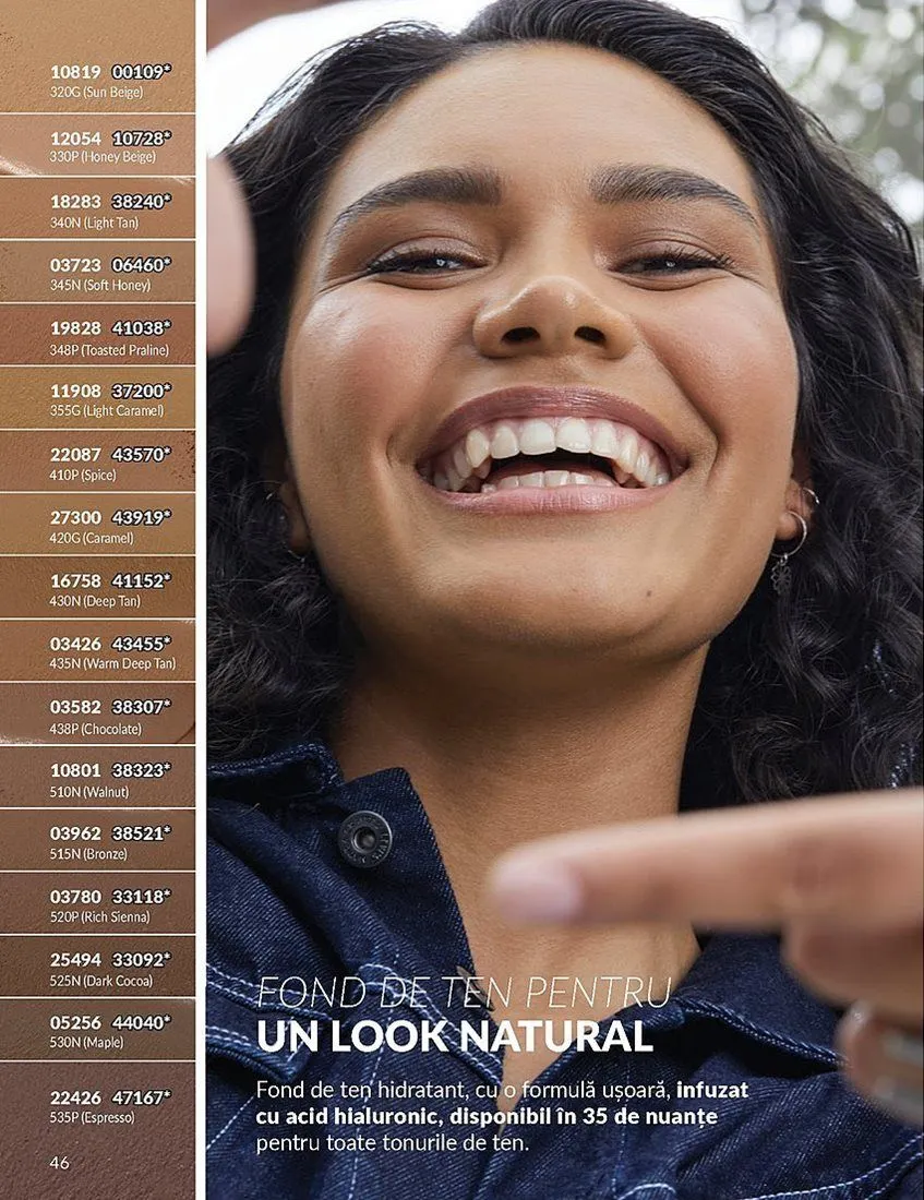 Catalog Avon Netarat de la 1 aprilie până la 30 aprilie 2025 - Revista Pagina 46