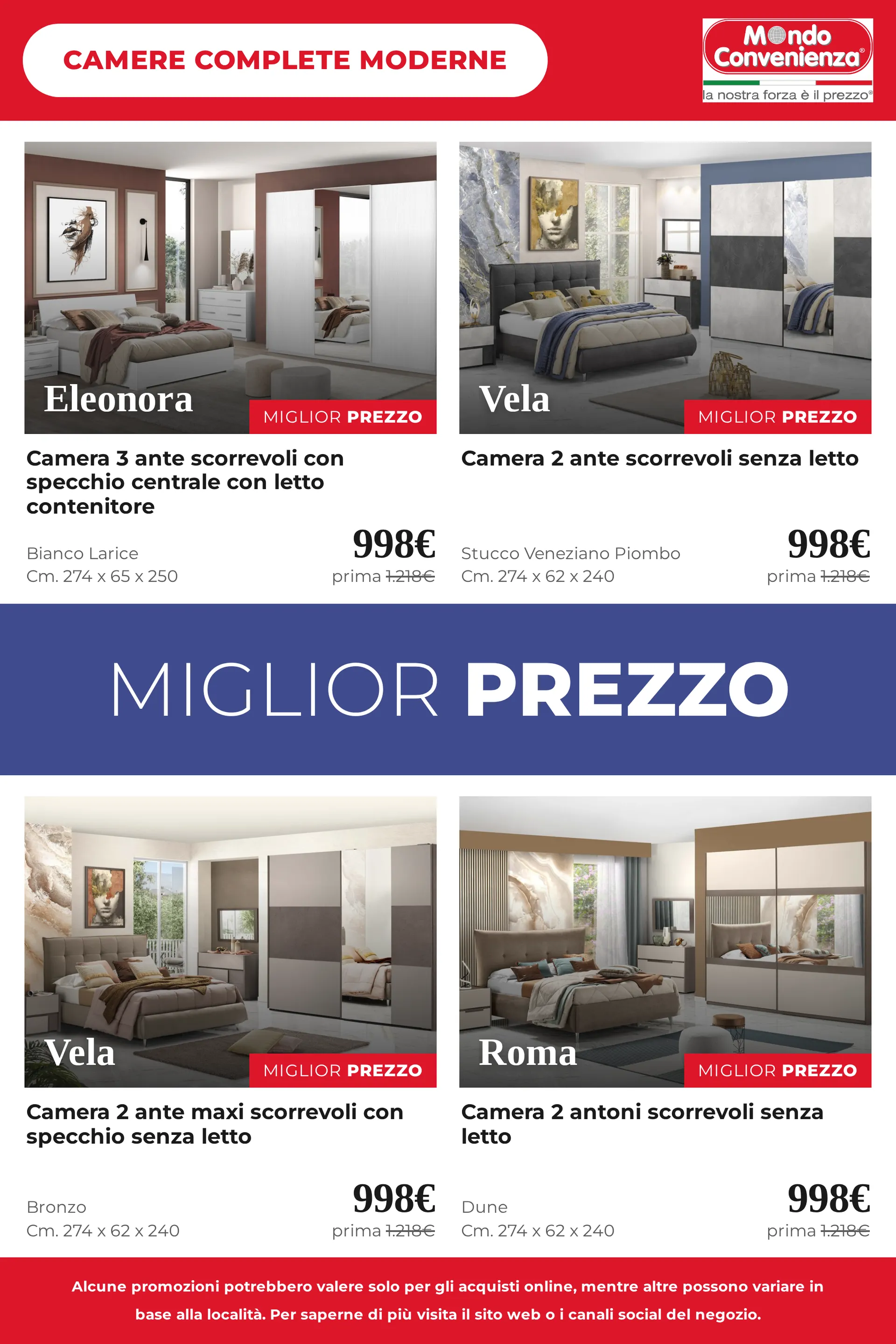 Mondo Convenienza — 2026-09-08 da 8 settembre a 23 settembre di 2026 - Pagina del volantino 46