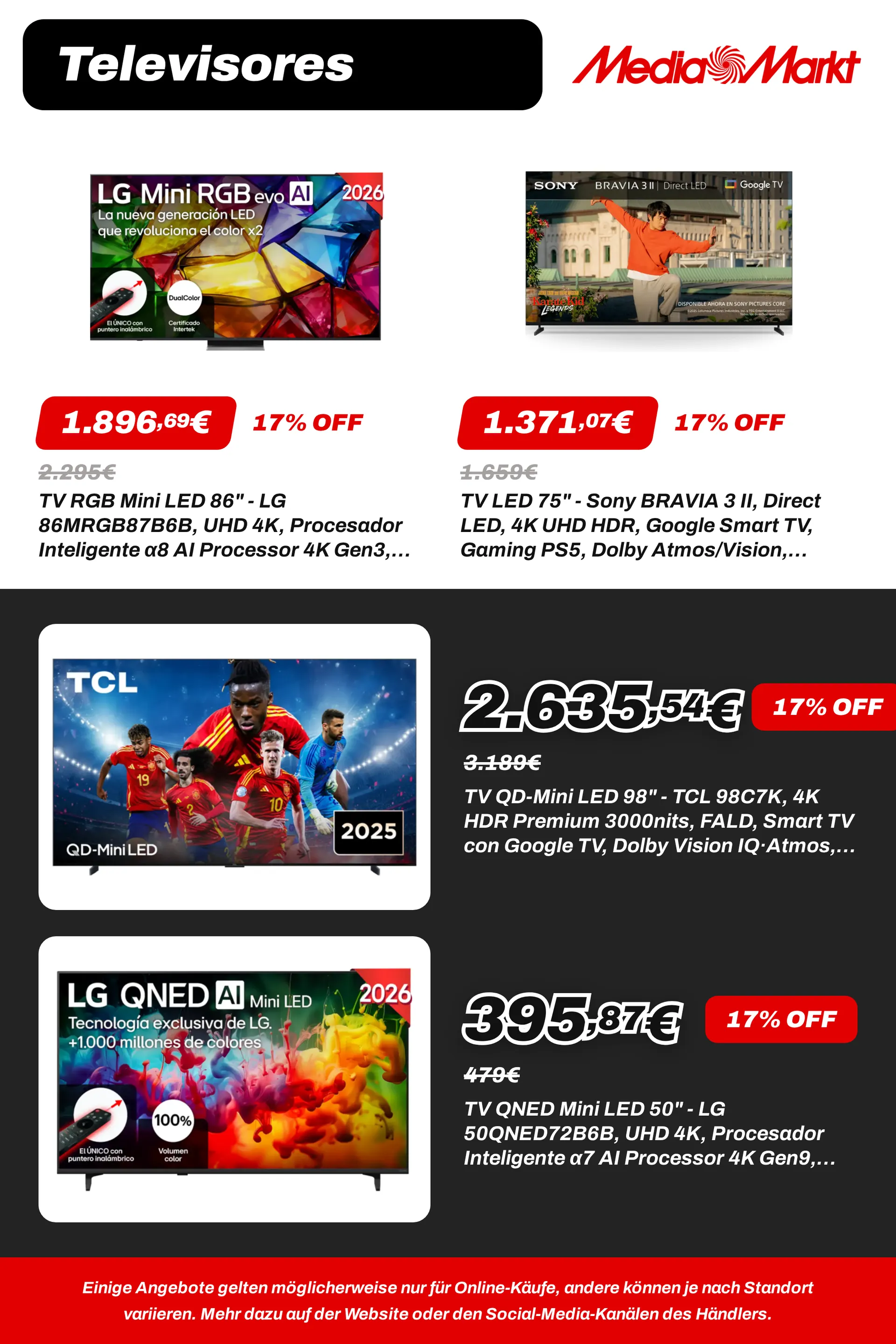 MediaMarkt — 2026-10-05 von 5. Oktober bis 20. Oktober 2026 - Flugblätt seite 47