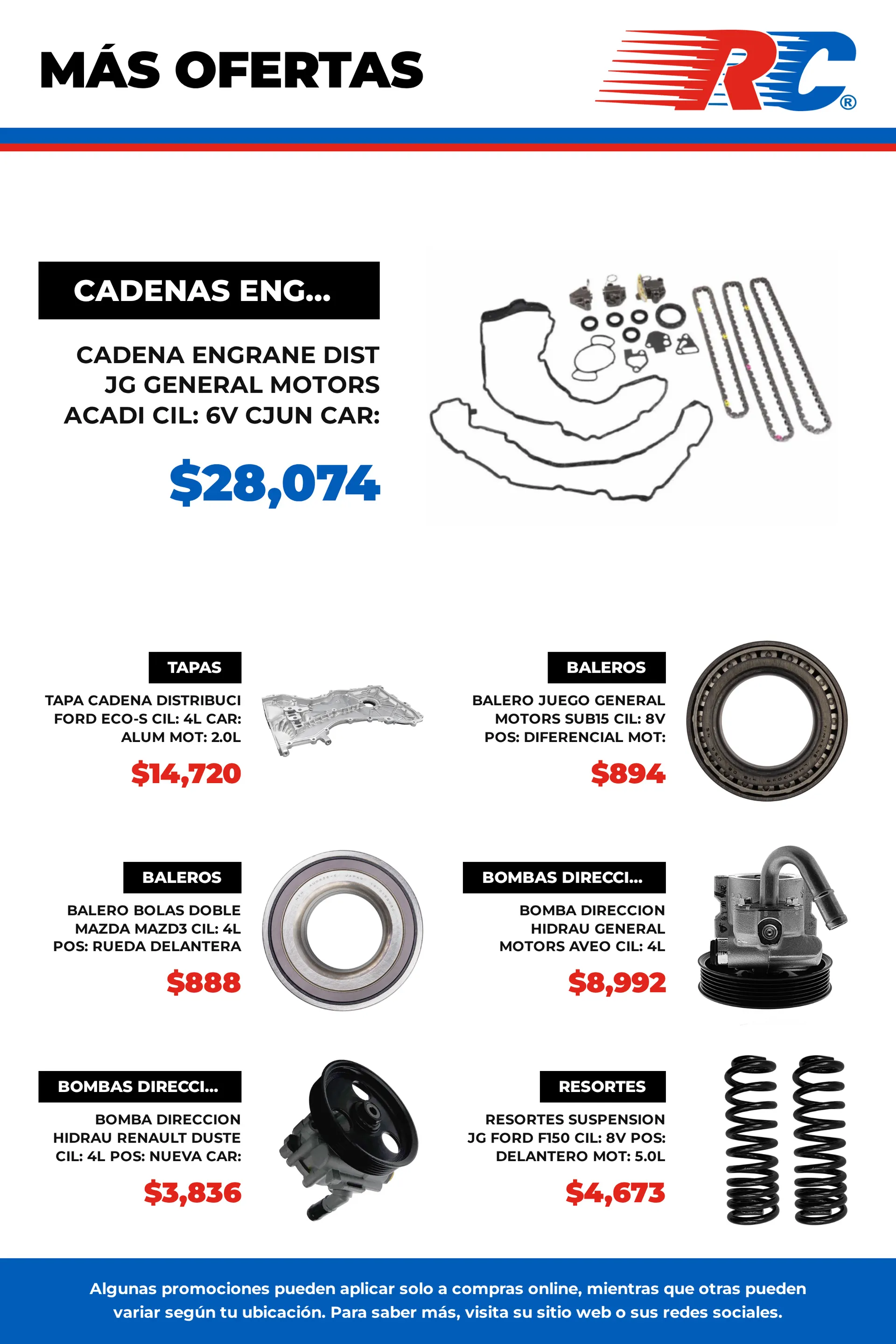 Catálogo de Refaccionaria California — 2026-09-17 17 de septiembre al 1 de octubre 2026 - Pagina 49