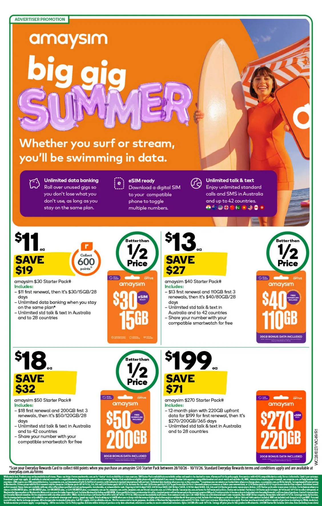 Woolworths — 2026-10-29 - Catalogue valid from 28 October to 3 November 2026 - page 49