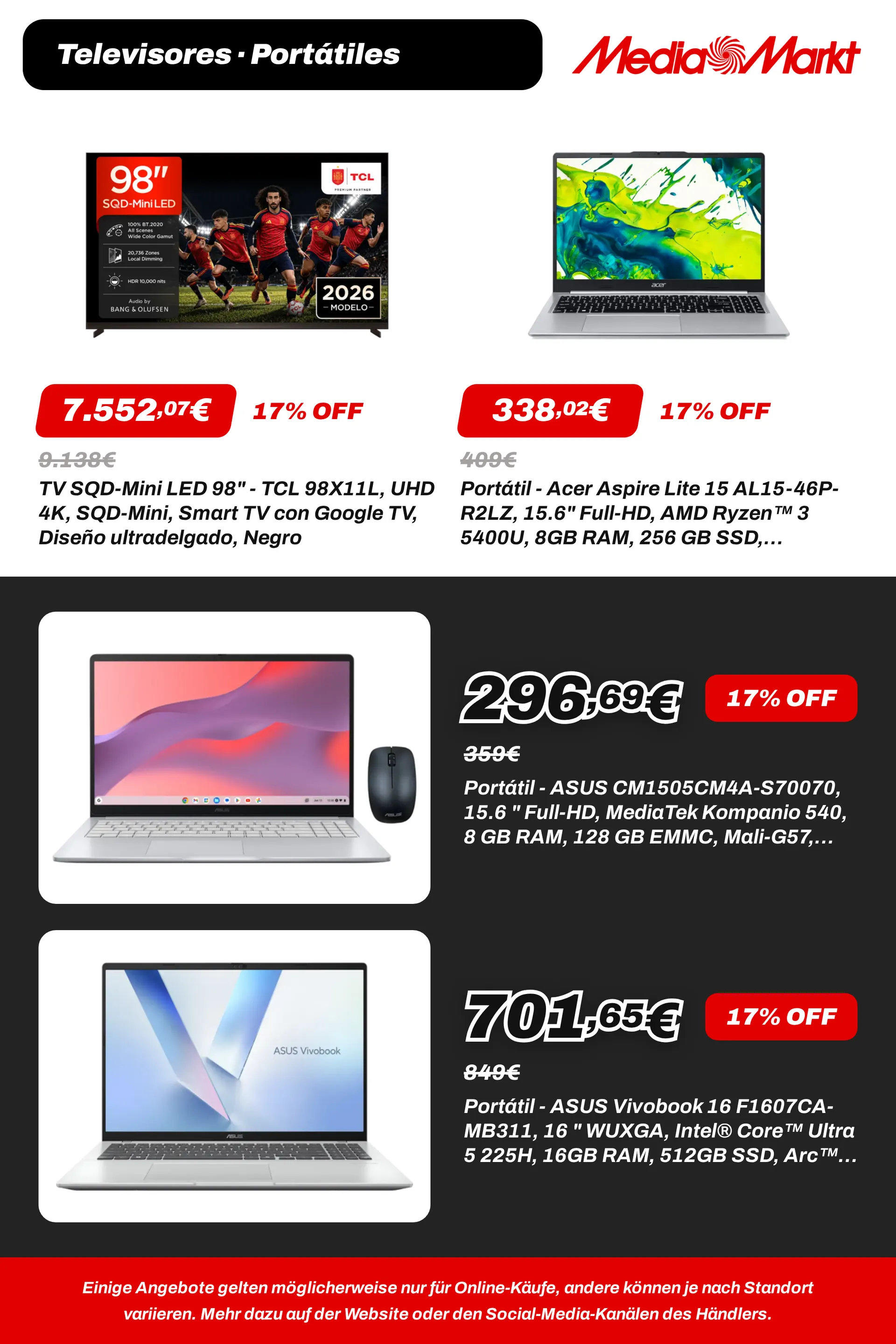 MediaMarkt — 2026-10-05 von 5. Oktober bis 20. Oktober 2026 - Flugblätt seite 50