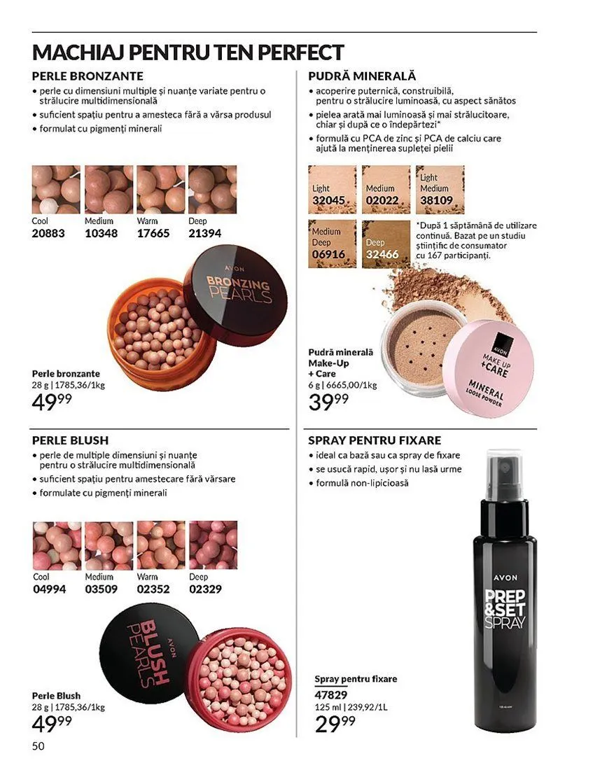 Catalog Avon Netarat de la 1 aprilie până la 30 aprilie 2025 - Revista Pagina 50