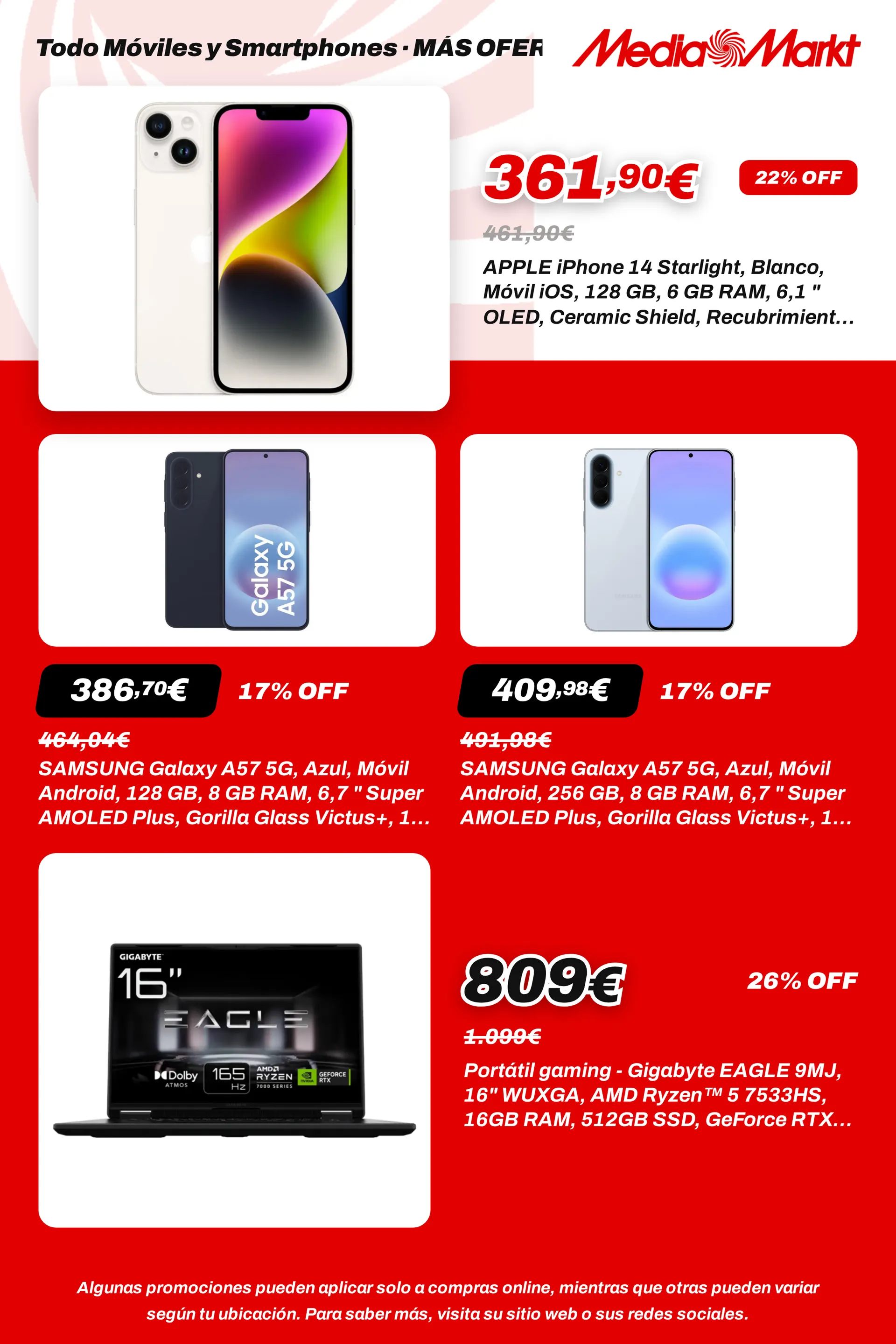 Catálogo de MediaMarkt — Catálogo 1 — 2026-10-20 20 de octubre al 3 de noviembre 2026 - Página 51