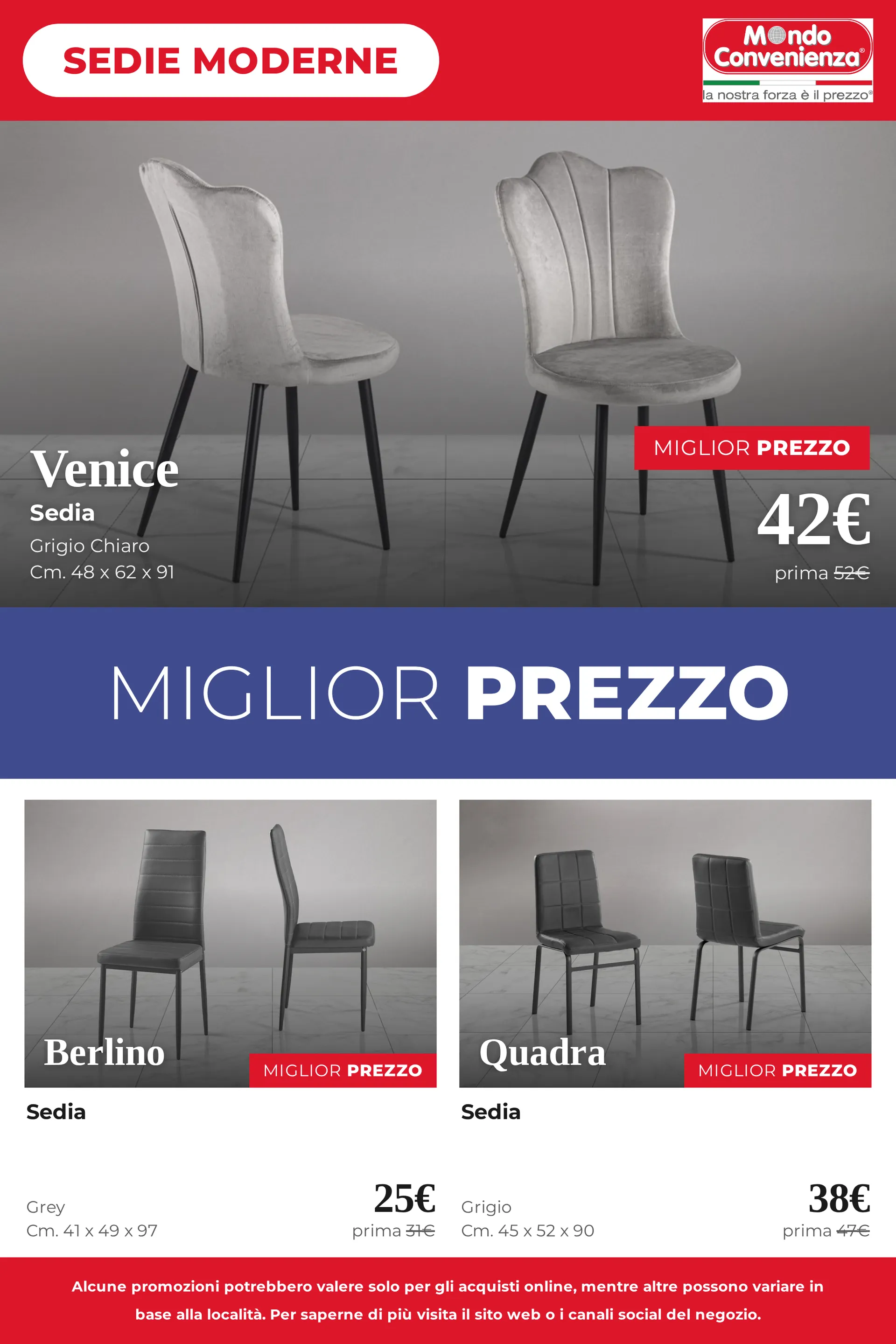 Mondo Convenienza — 2026-10-23 da 23 ottobre a 9 novembre di 2026 - Pagina del volantino 52