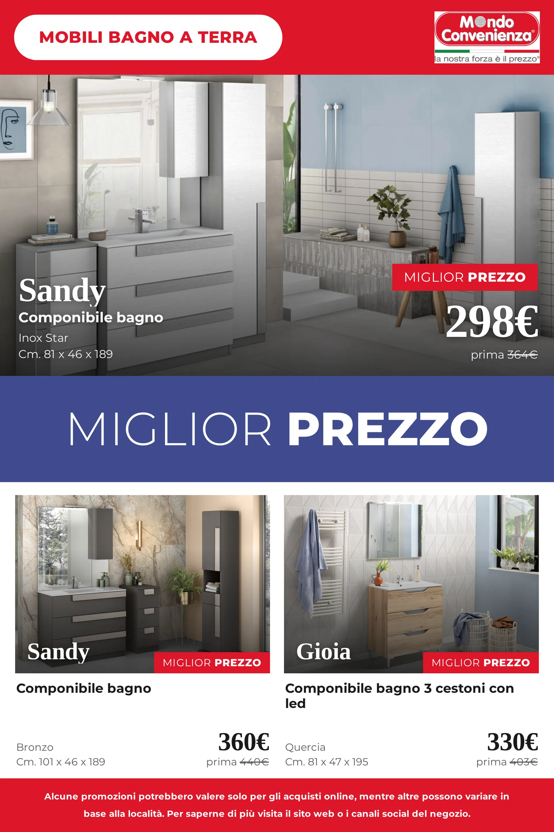 Mondo Convenienza — Catálogo 1 — 2026-09-23 da 23 settembre a 12 ottobre di 2026 - Pagina del volantino 57