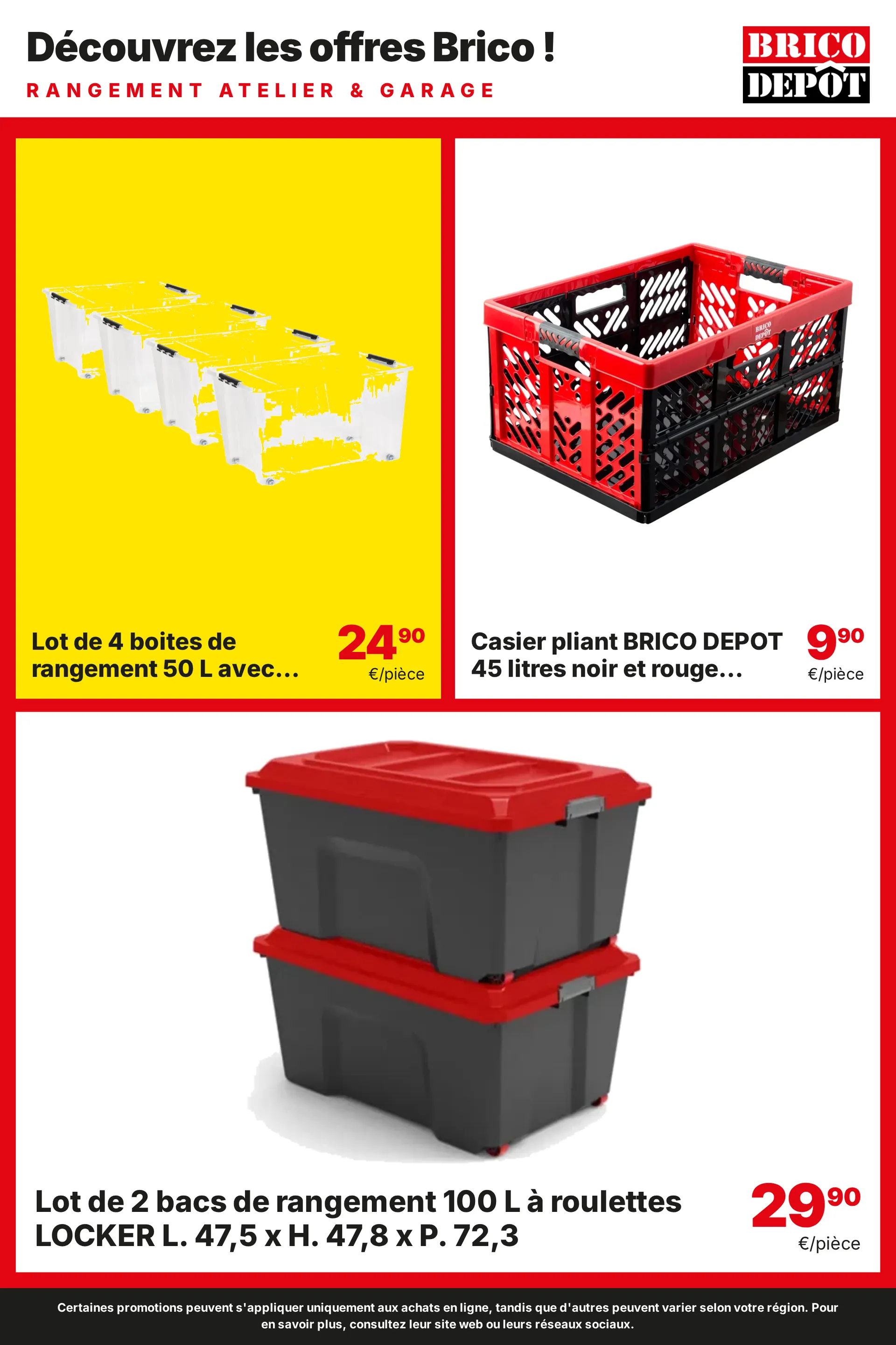 Brico Dépôt — 2026-10-22 du 22 octobre au 6 novembre 2026 - Catalogue page 57