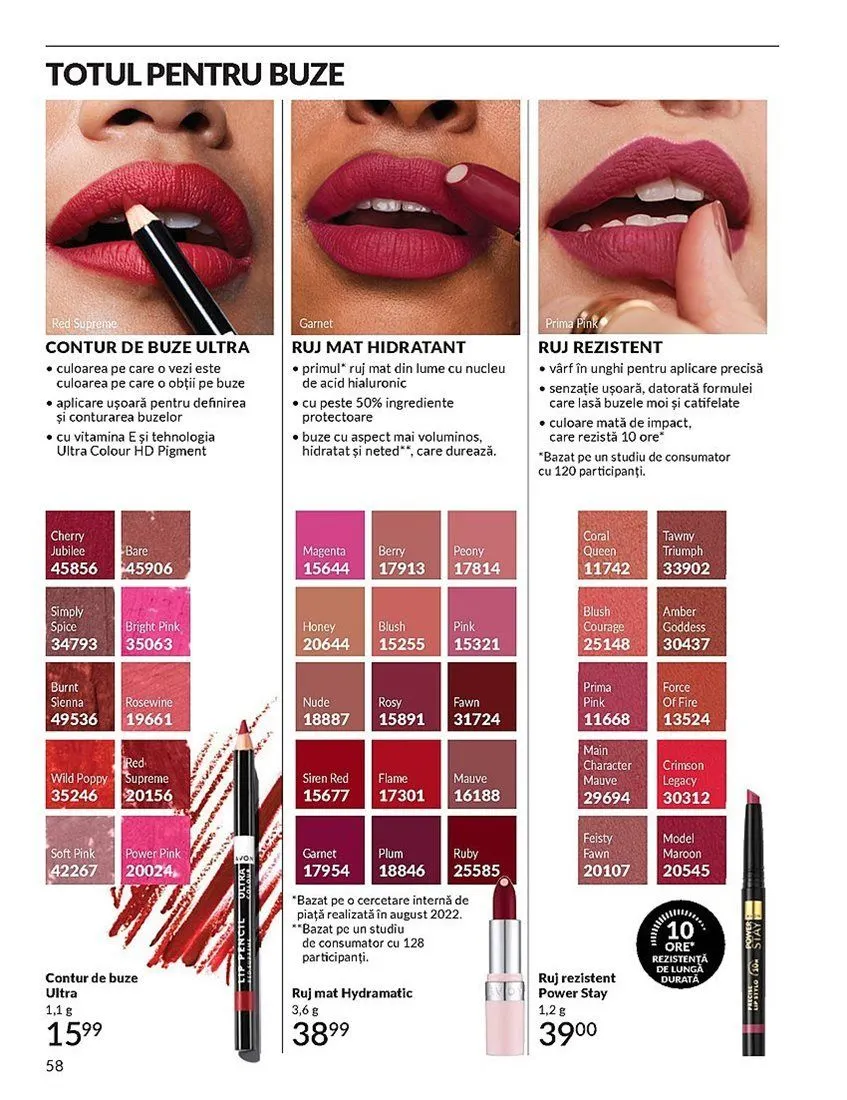 Catalog Avon Netarat de la 1 aprilie până la 30 aprilie 2025 - Revista Pagina 58