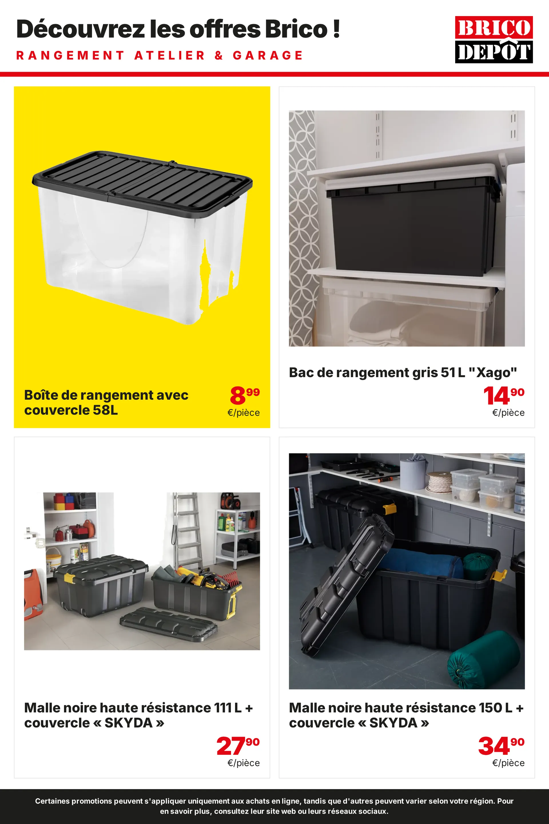 Brico Dépôt — 2026-10-22 du 22 octobre au 6 novembre 2026 - Catalogue page 58