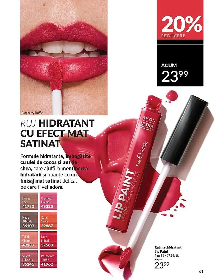 Catalog Avon Netarat de la 1 aprilie până la 30 aprilie 2025 - Revista Pagina 61
