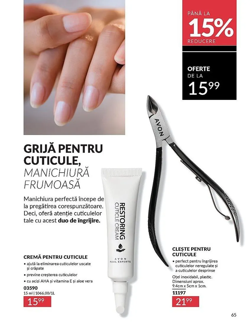Catalog Avon Netarat de la 1 aprilie până la 30 aprilie 2025 - Revista Pagina 65