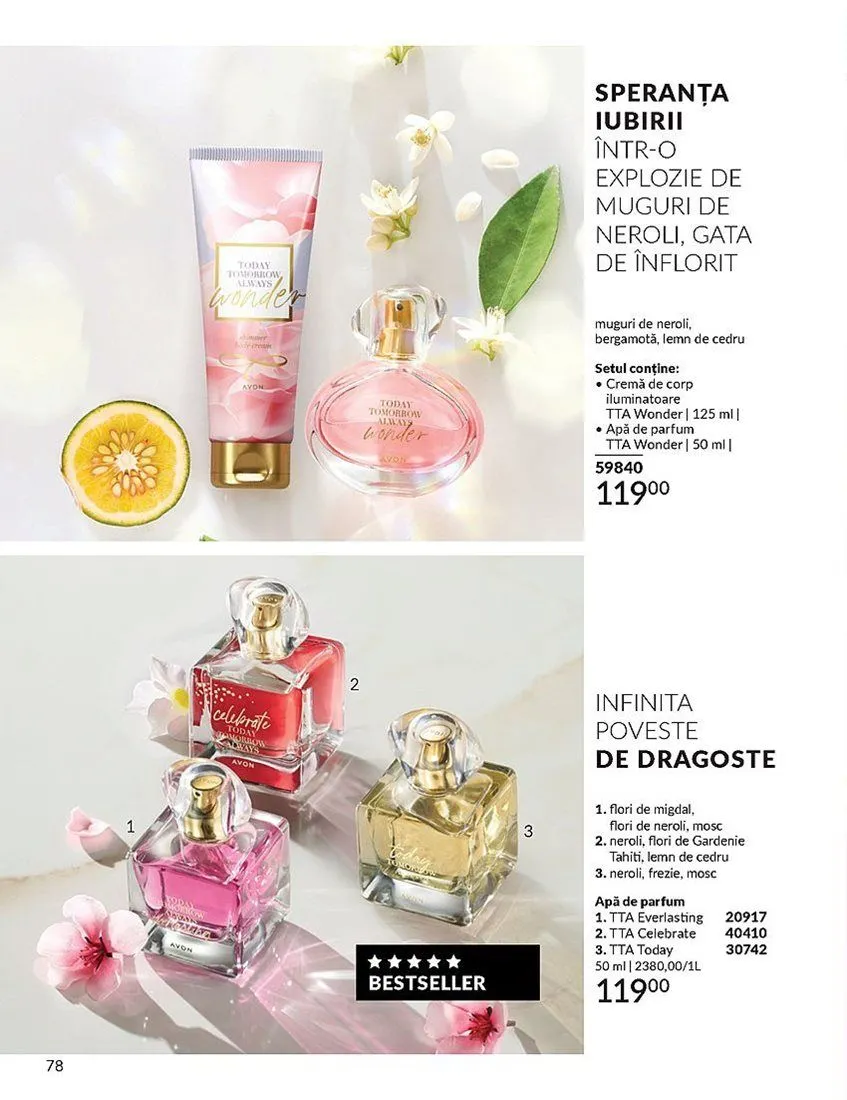 Catalog Avon Netarat de la 1 aprilie până la 30 aprilie 2025 - Revista Pagina 78