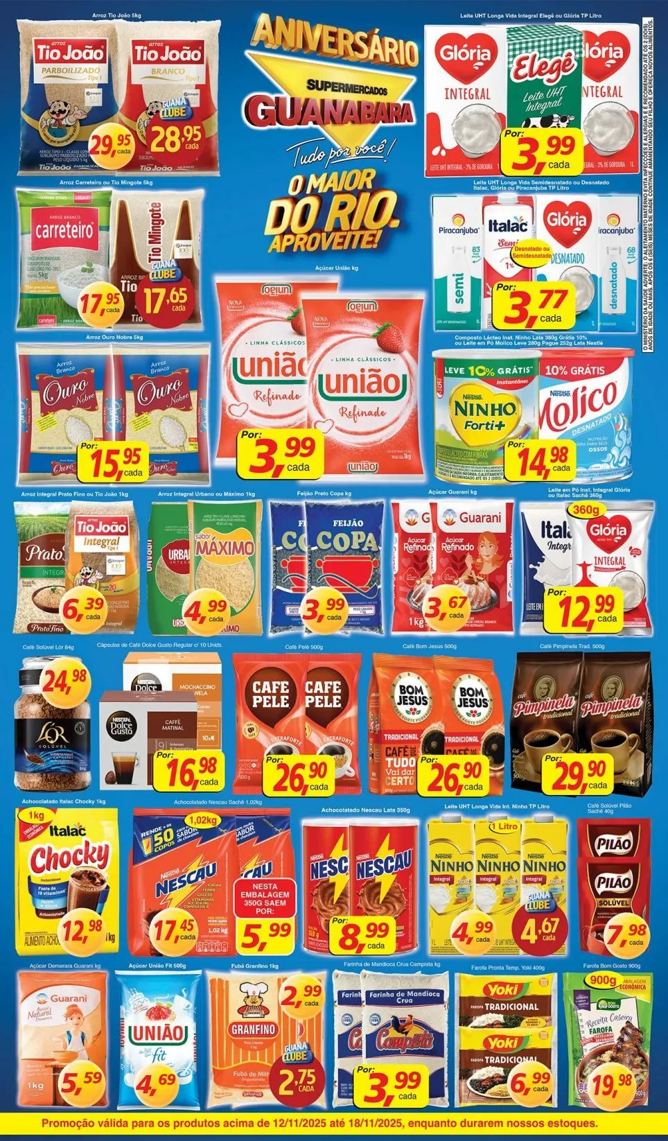 Encarte de Supermercados Guanabara Ofertas 12 de novembro até 18 de novembro 2025 - Pagina 2