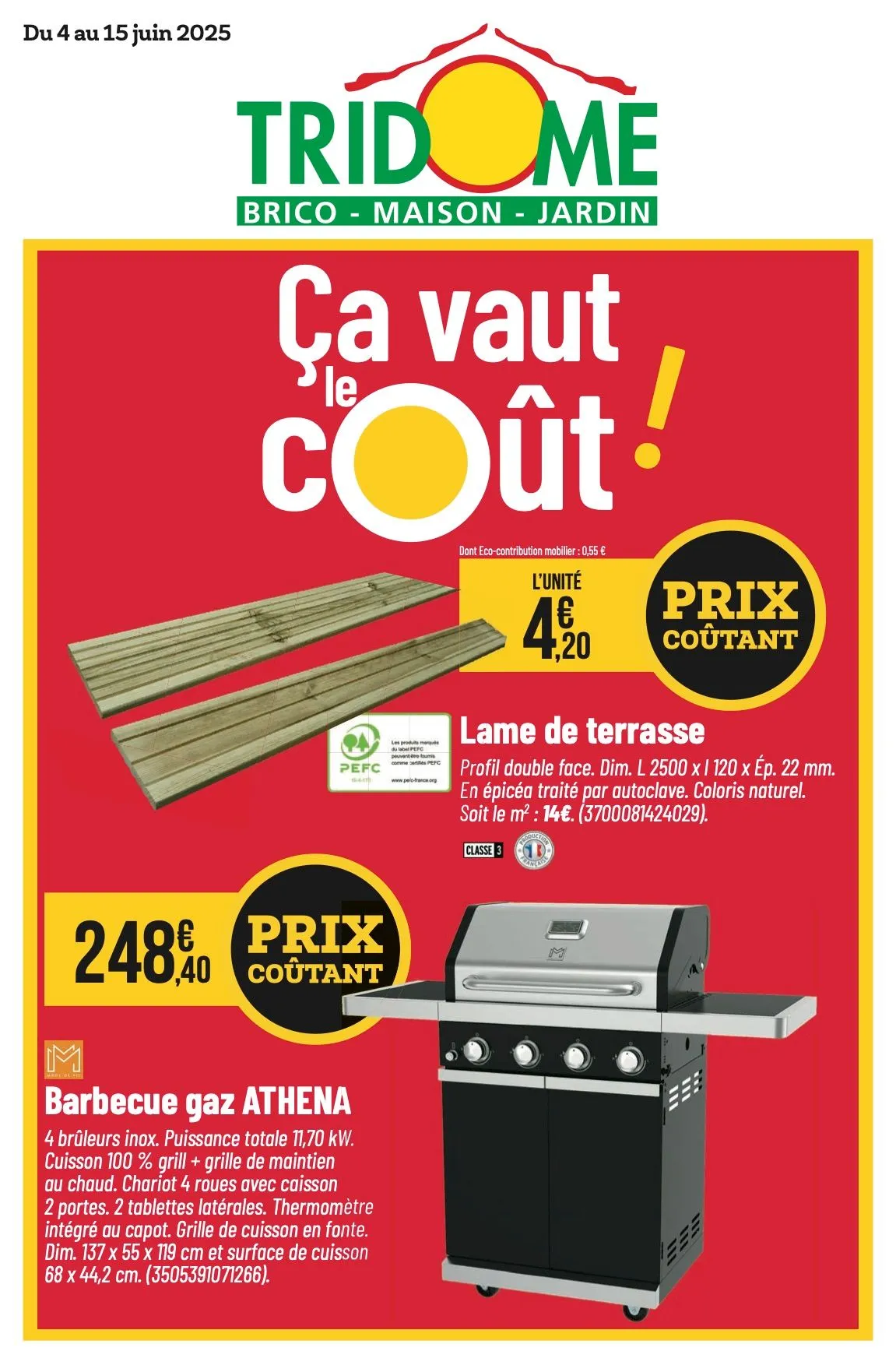 Tridôme Catalogue du 2 juin au 2 juin 2025 - Catalogue page