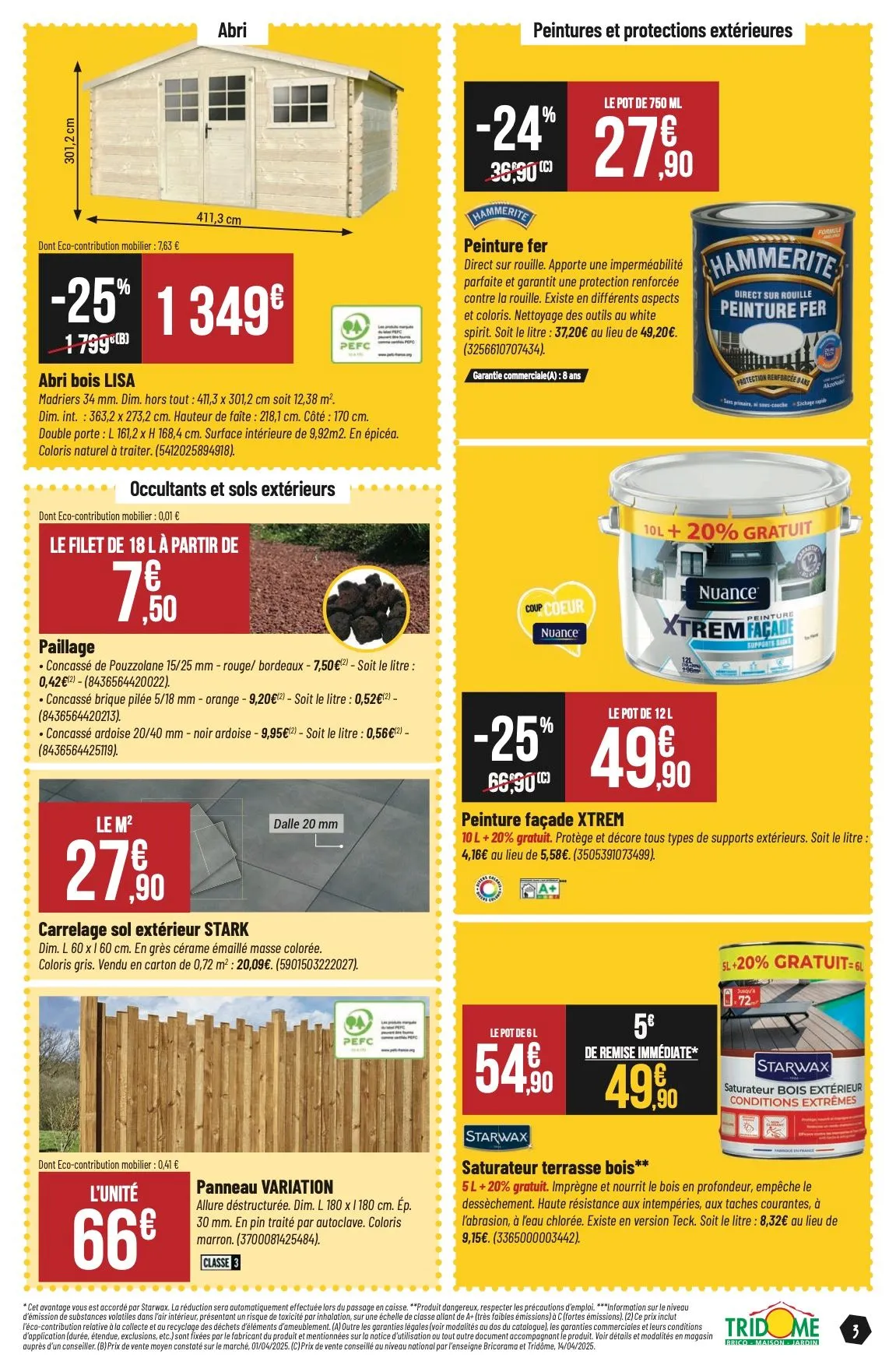 Tridôme Catalogue du 2 juin au 2 juin 2025 - Catalogue page 3