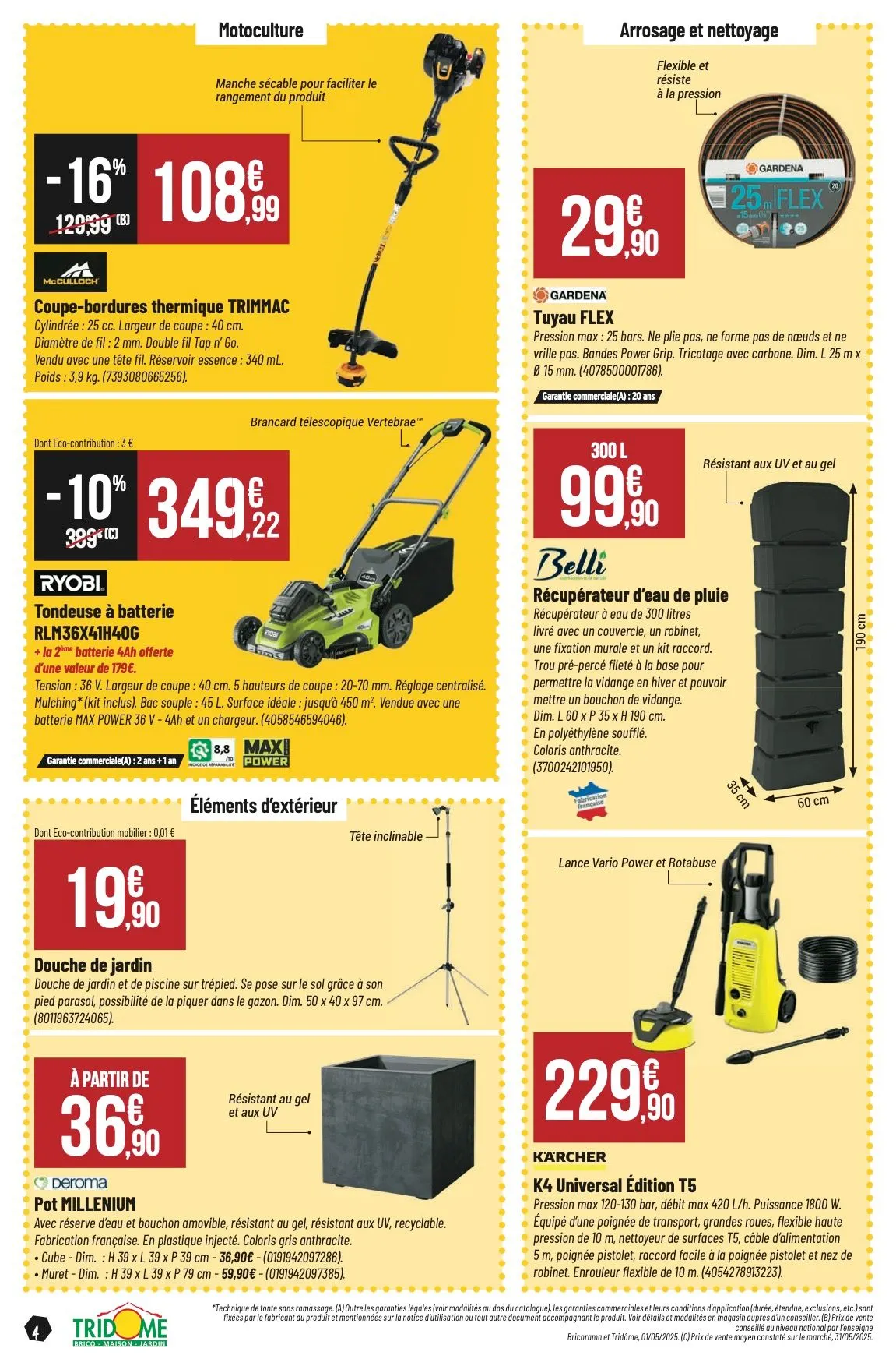 Tridôme Catalogue du 2 juin au 2 juin 2025 - Catalogue page 4