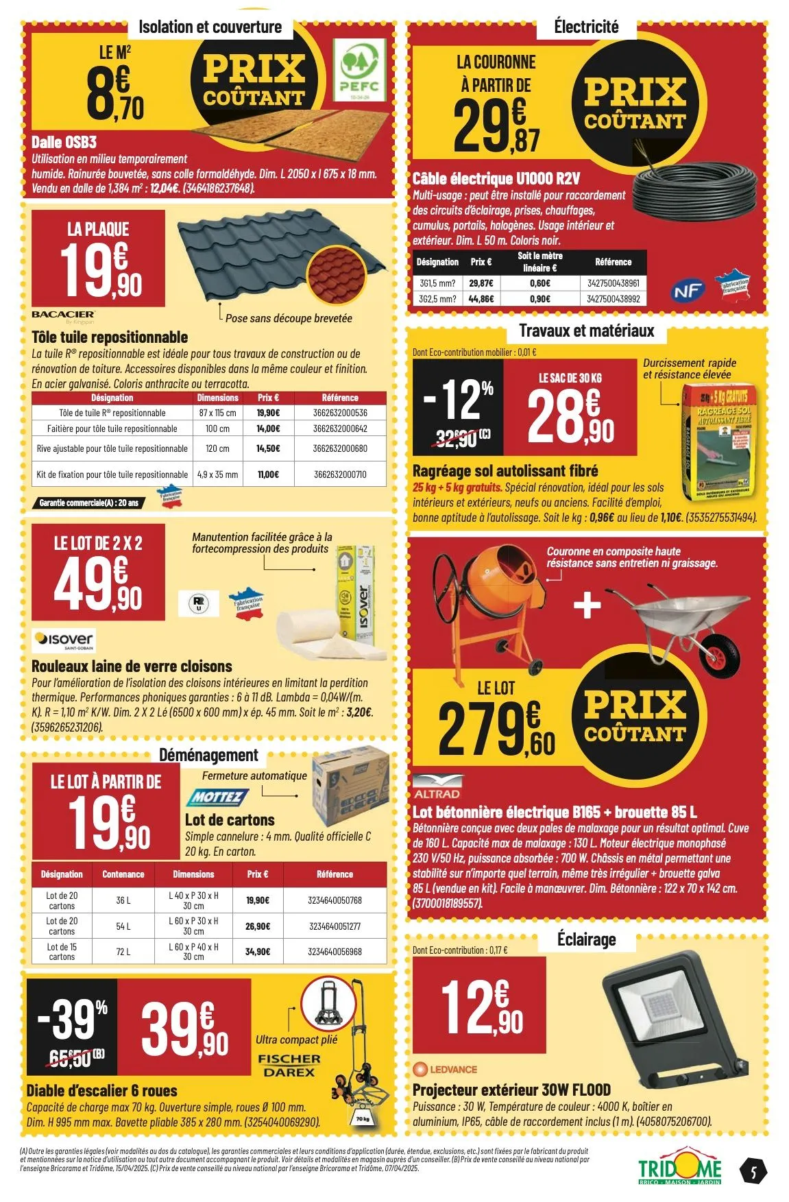 Tridôme Catalogue du 2 juin au 2 juin 2025 - Catalogue page 7